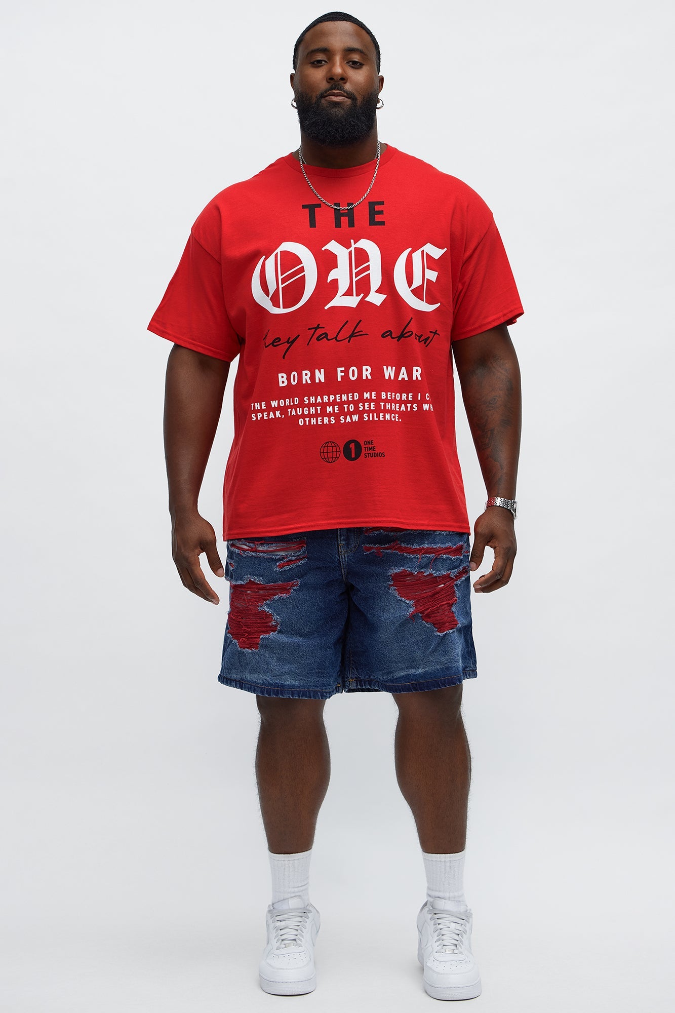 The One They Talk About Short Sleeve Tee - Red
