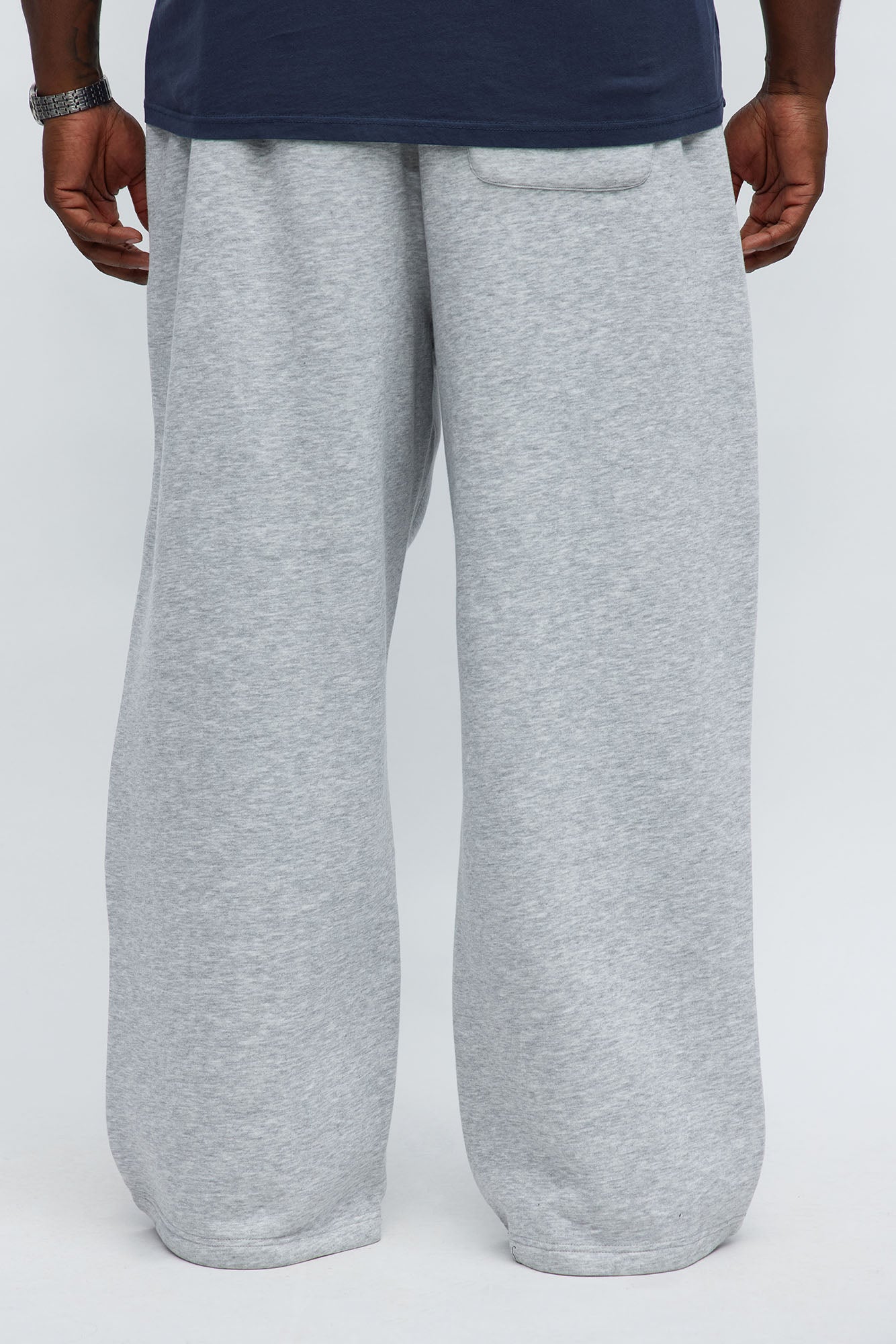 Tyson Baggy Pants - Heather Grey
