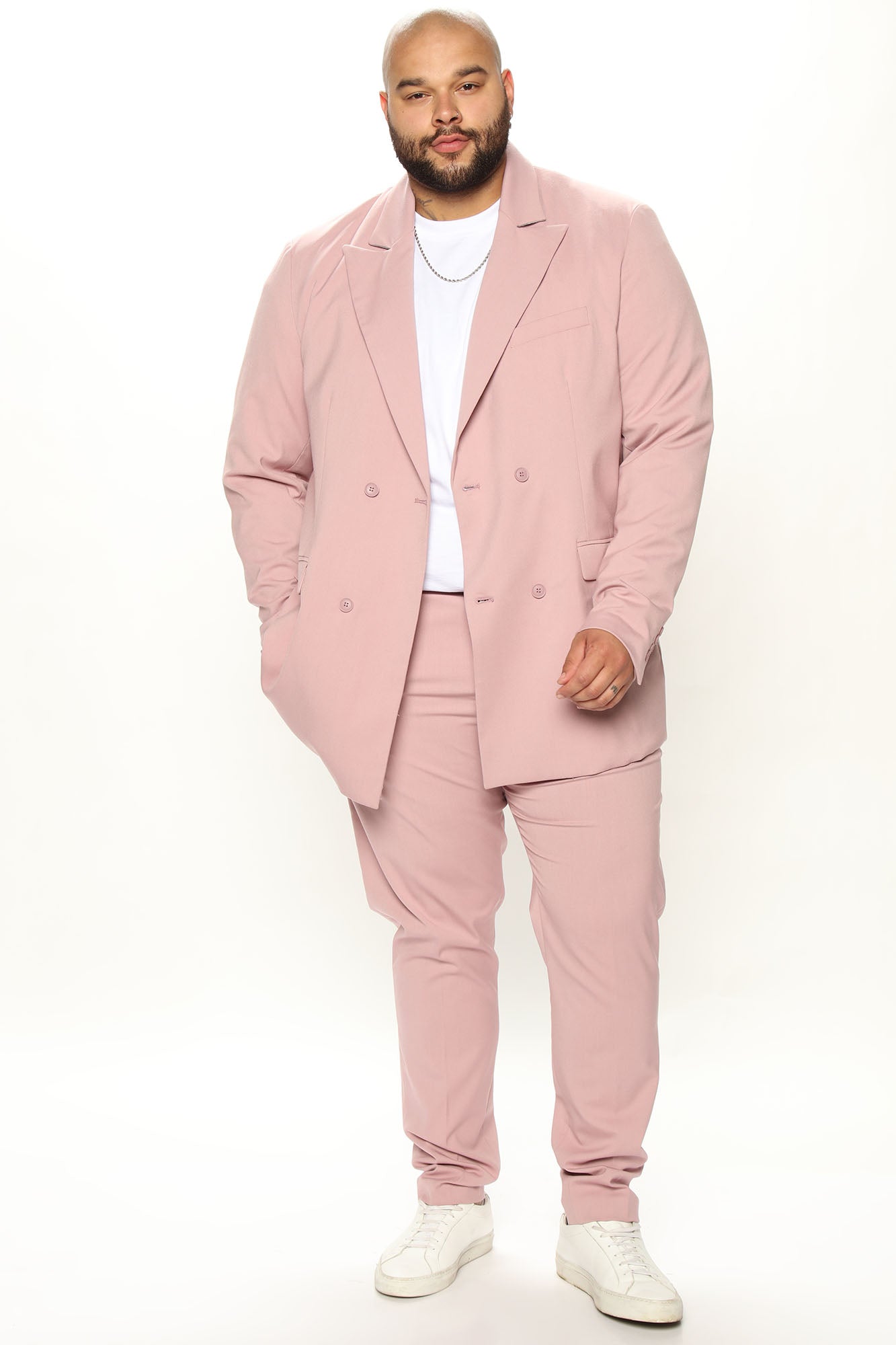 The Modern Stretch Slim Trouser - Mauve