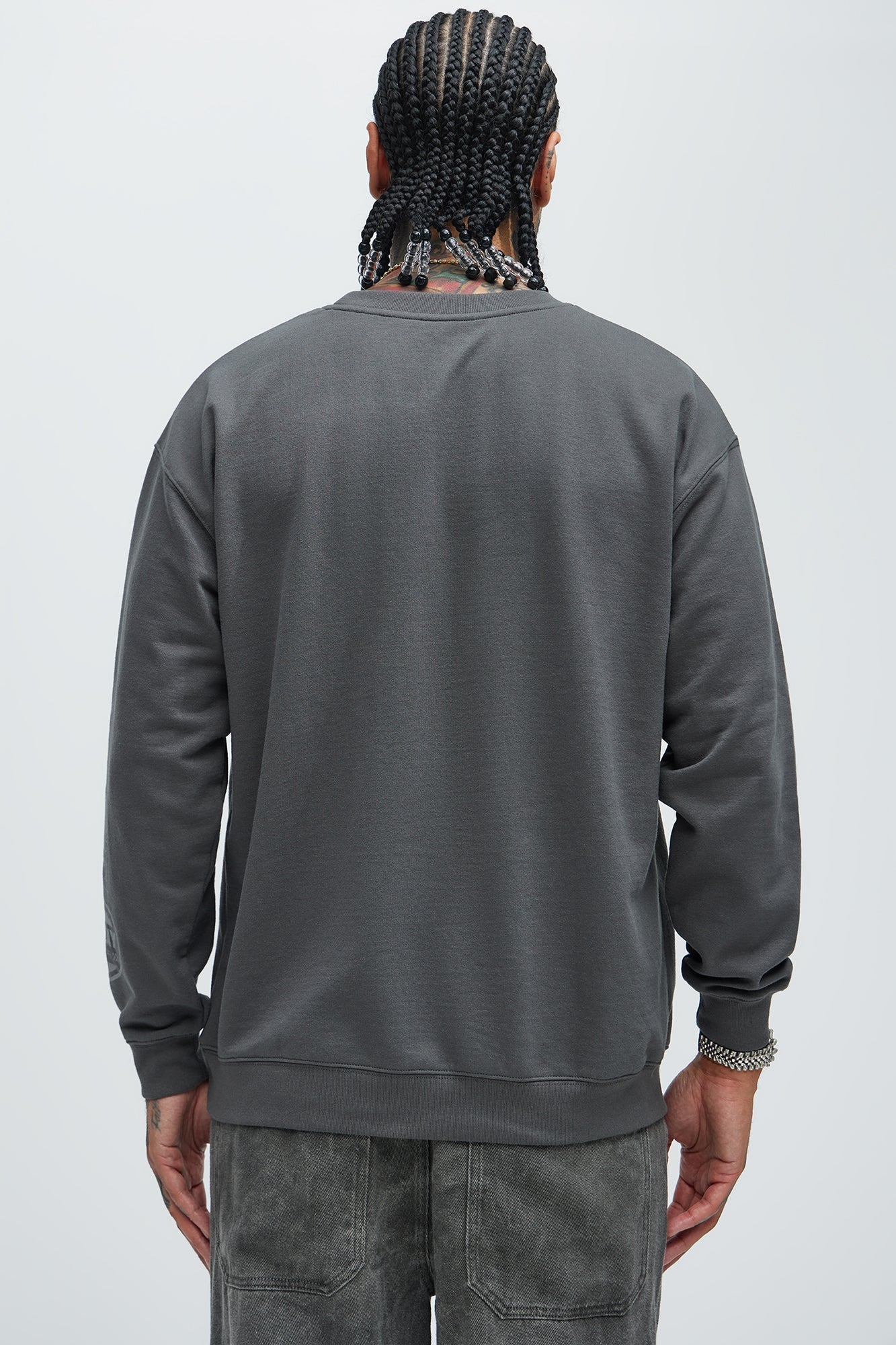 NASCAR Daytona 500 Crewneck Sweater - Charcoal