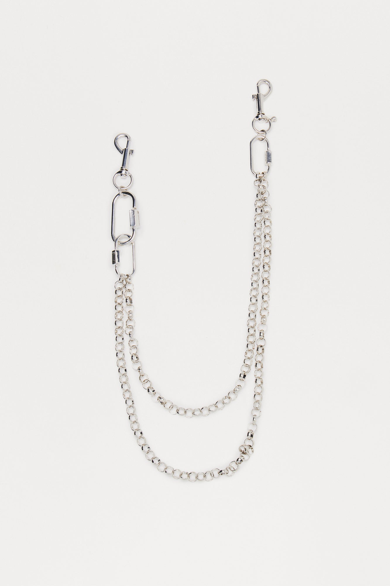 Divine Linked Pant Chain - Silver