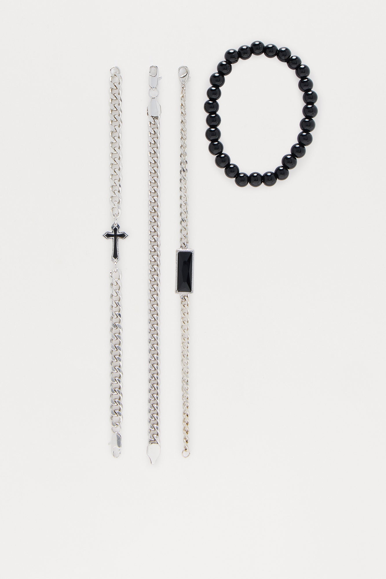 Timeless Multi Bracelet Set - Silver/Combo