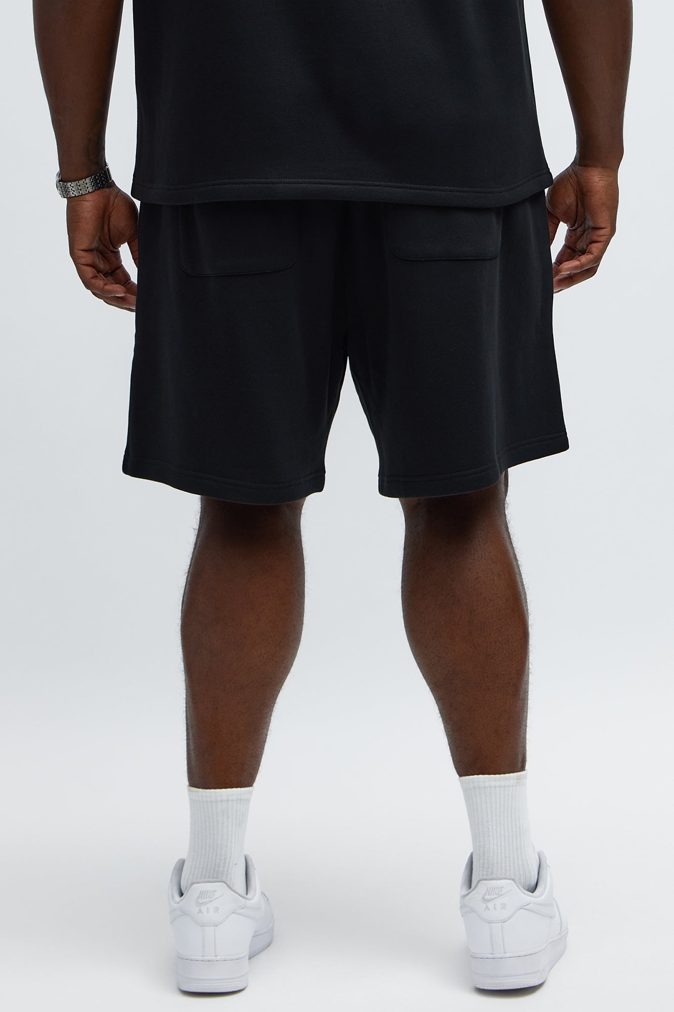 Tyson Relaxed Trust Issues Shorts - Black
