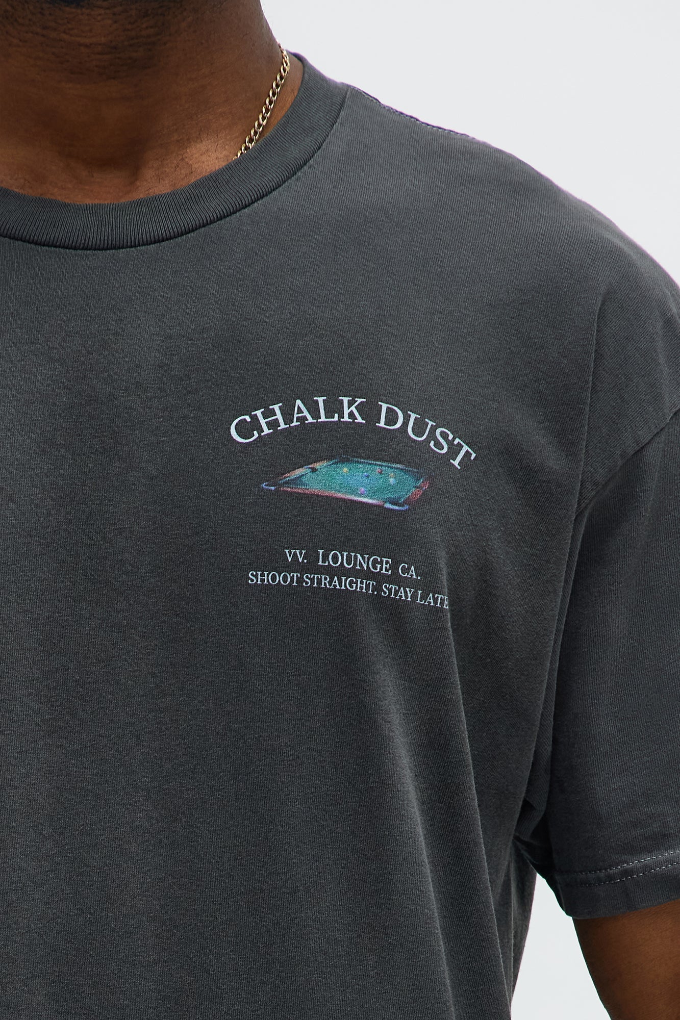 Chalk Dusk Short Sleeve Tee - Black Wash