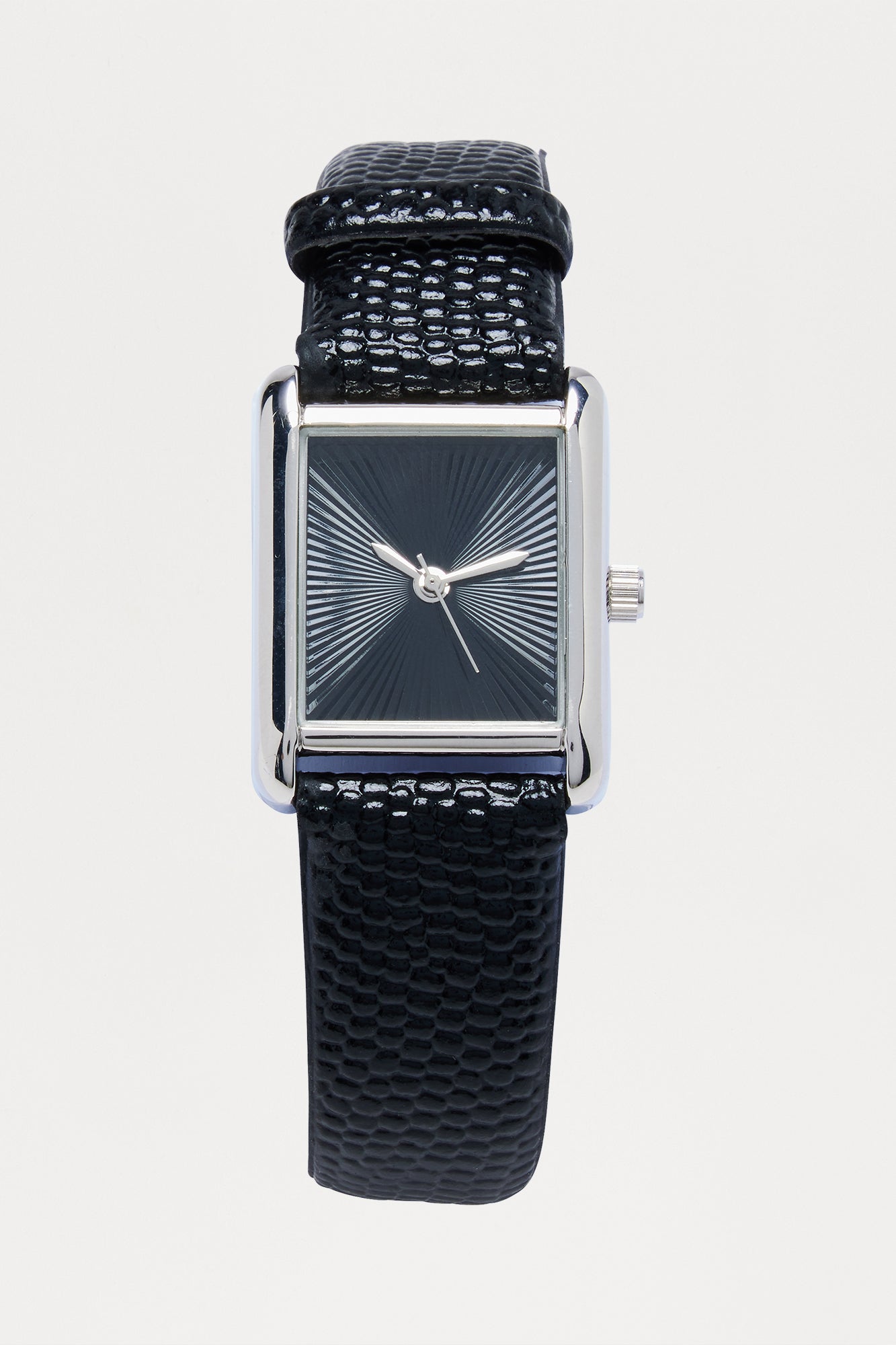 In A Rush Watch - Black/Silver