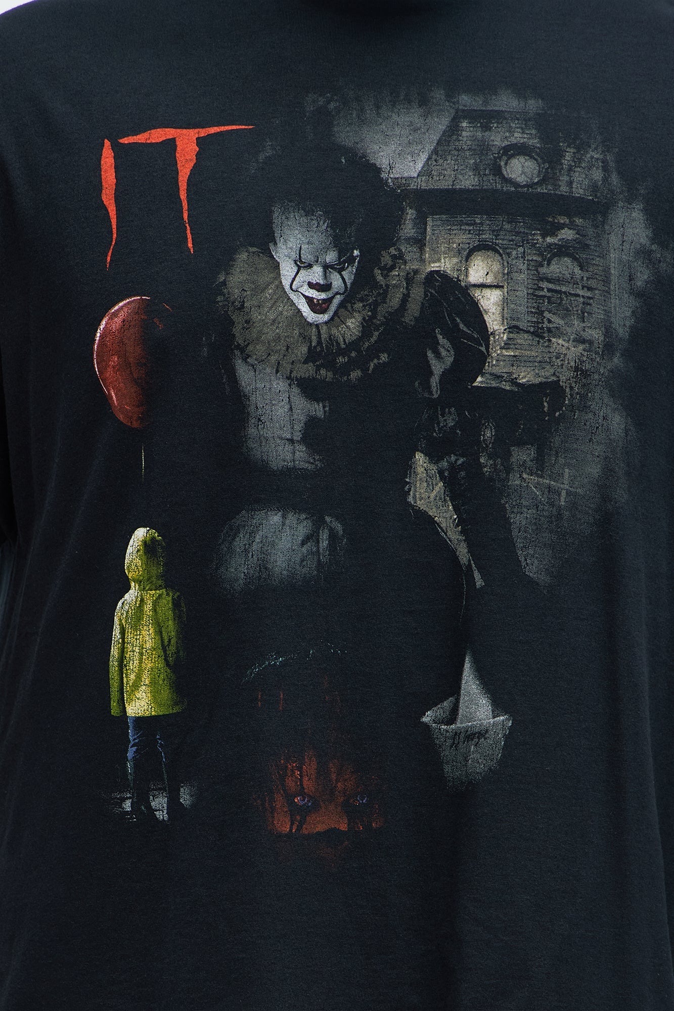 It Pennywise Red Balloon Short Sleeve Tee - Black