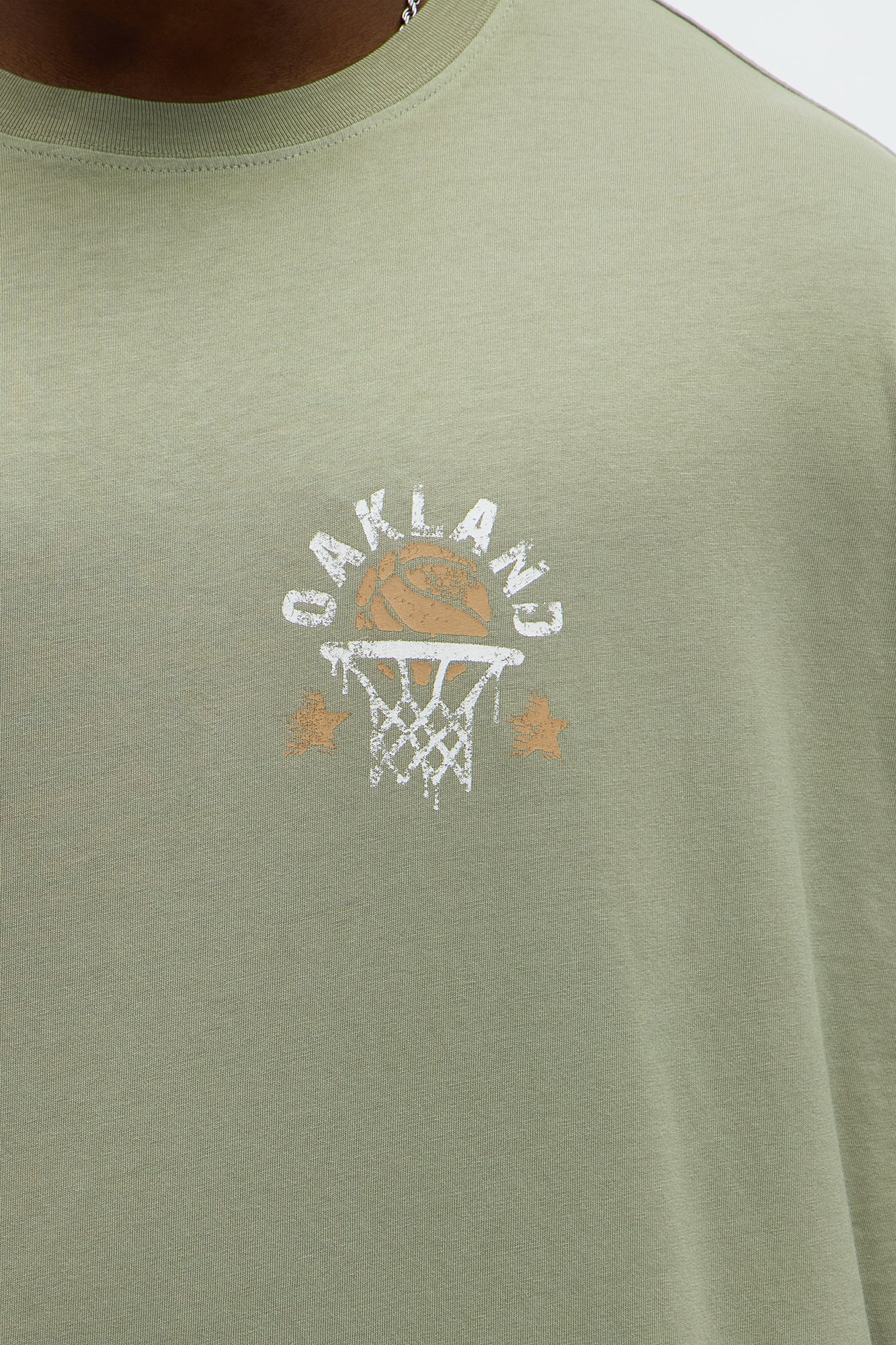 Oakland 78 Oversized Short Sleeve Tee - Olive