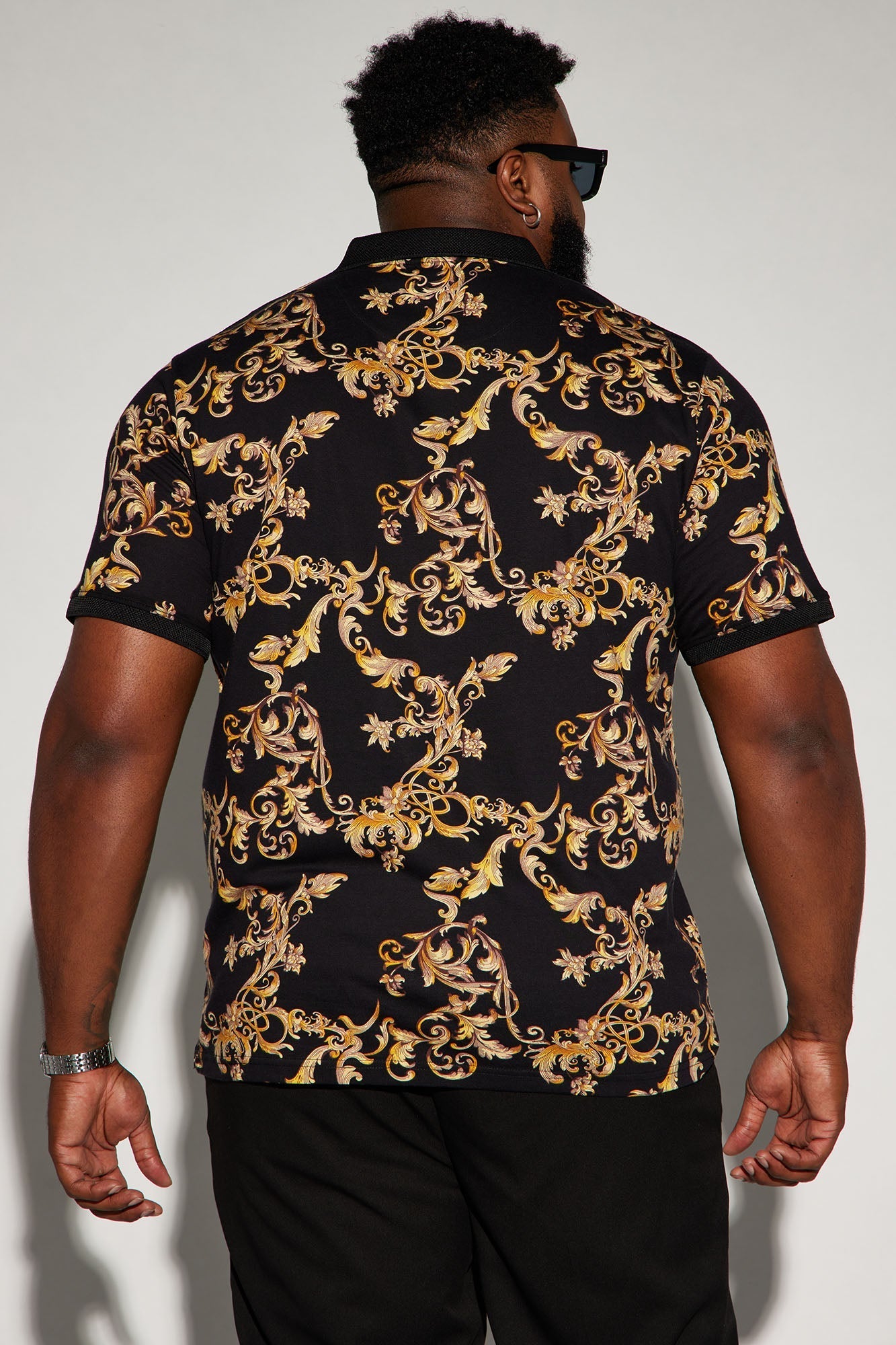 Ace Short Sleeve Polo - Black