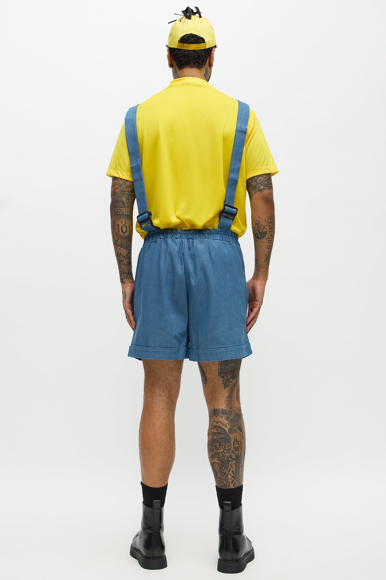 Deluxe Despicable Helper 4 Piece Costume Set - Yellow/combo