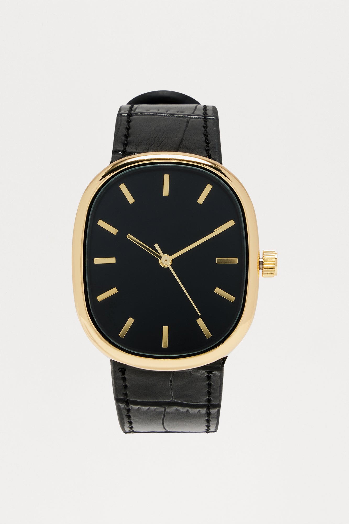 Time Is Everything Watch - Black/Gold