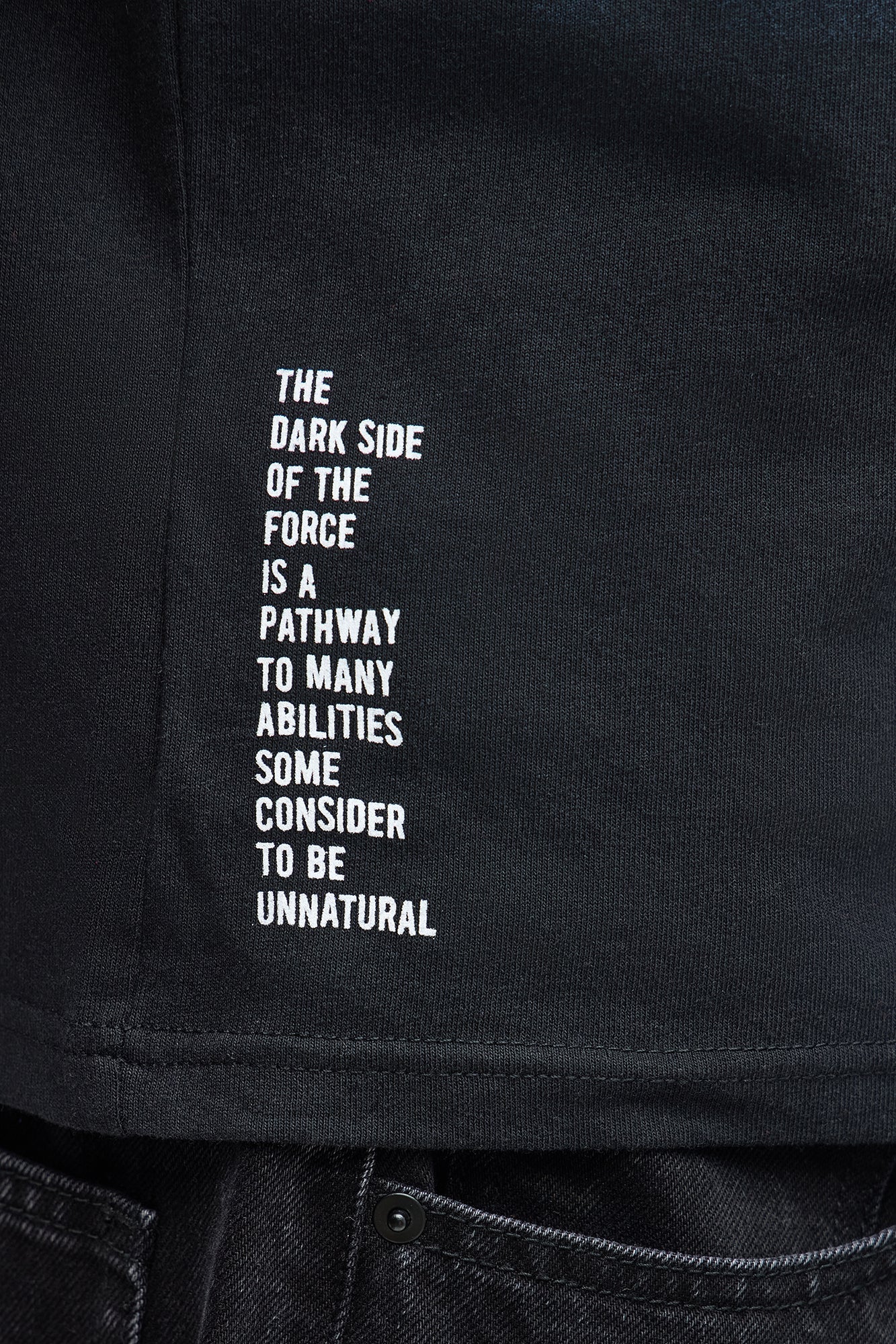 Star Wars All Hail Palpatine Boxy Short Sleeve Tee - Black