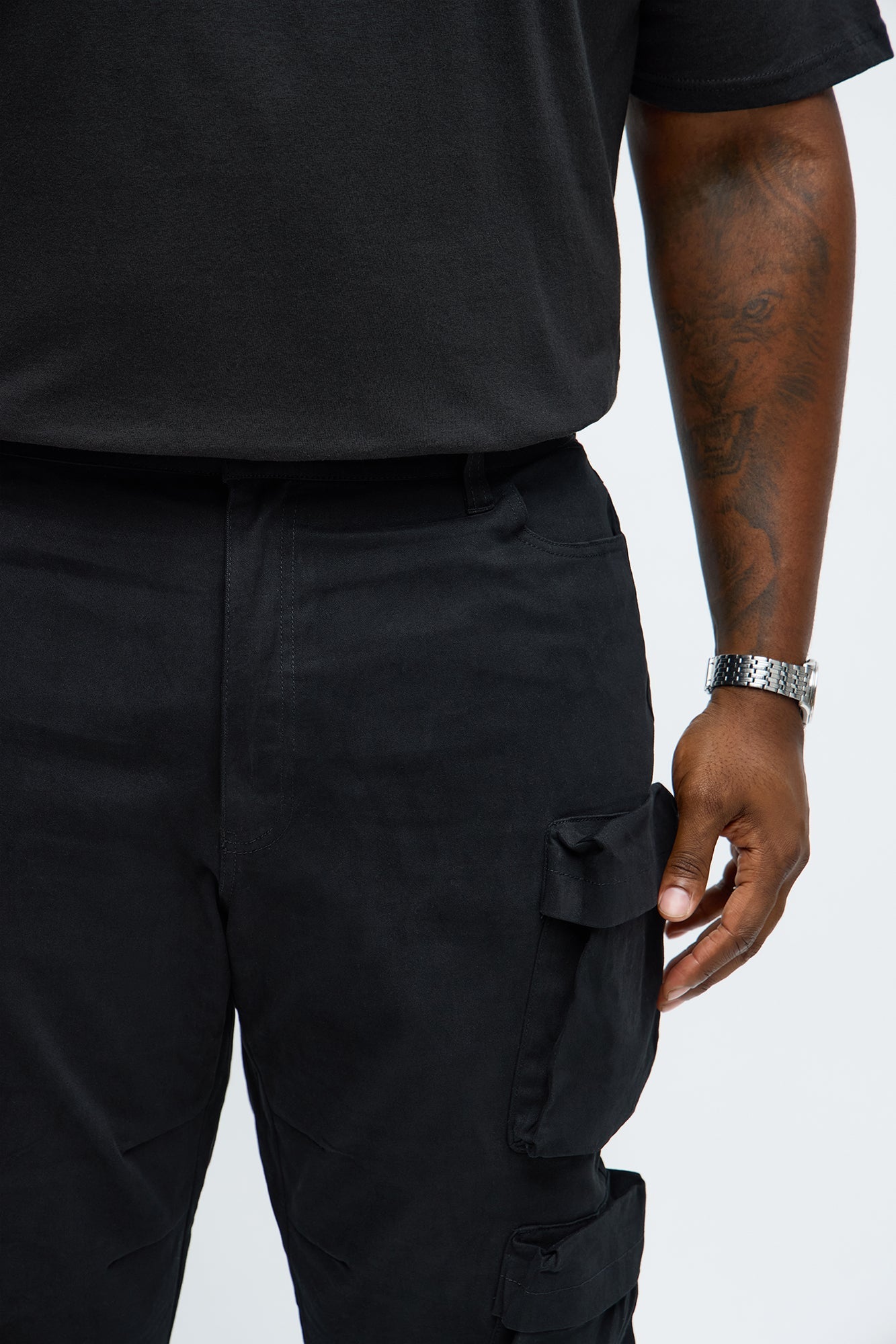 Slim My Kind Of Cargo Pants - Black
