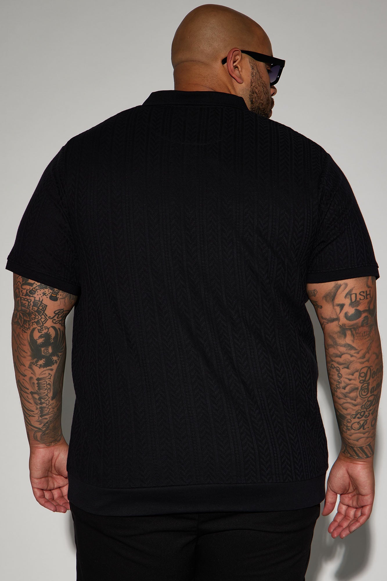 Caddie Short Sleeve Polo - Black