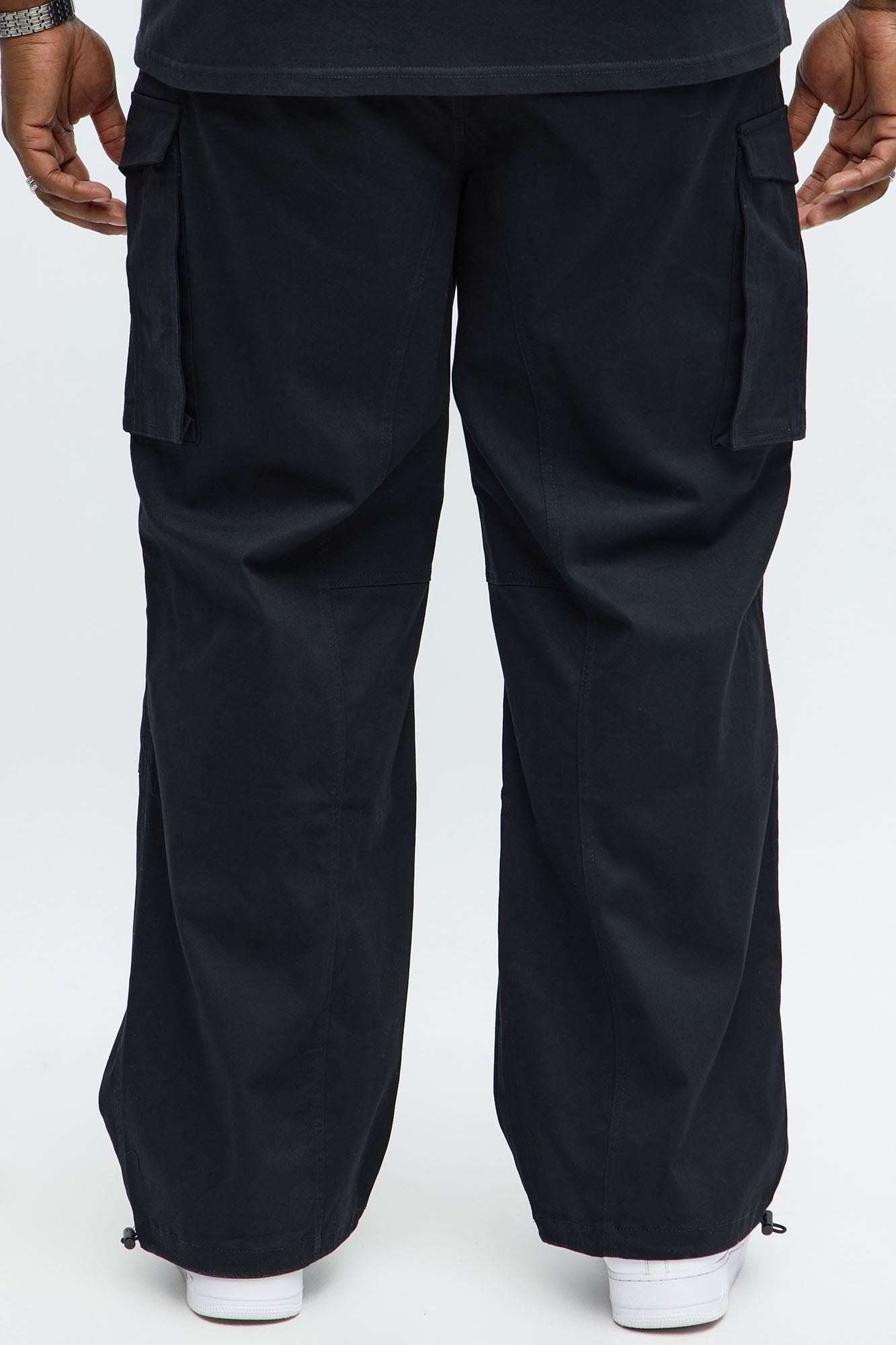 Baggy Summer Games Cargo Pants - Black