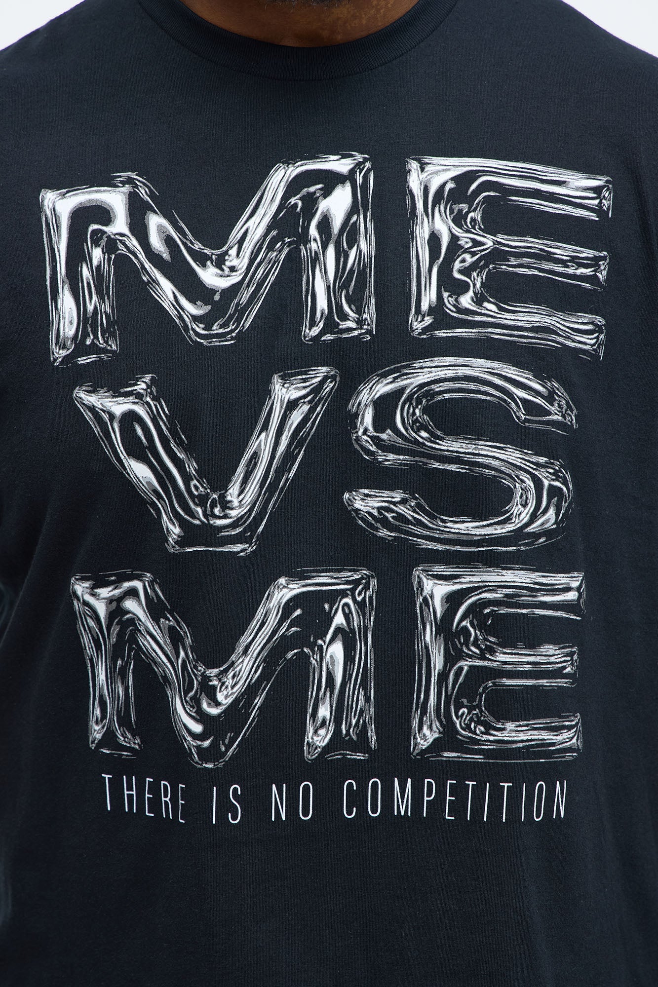 Me Vs Me Short Sleeve Tee - Black