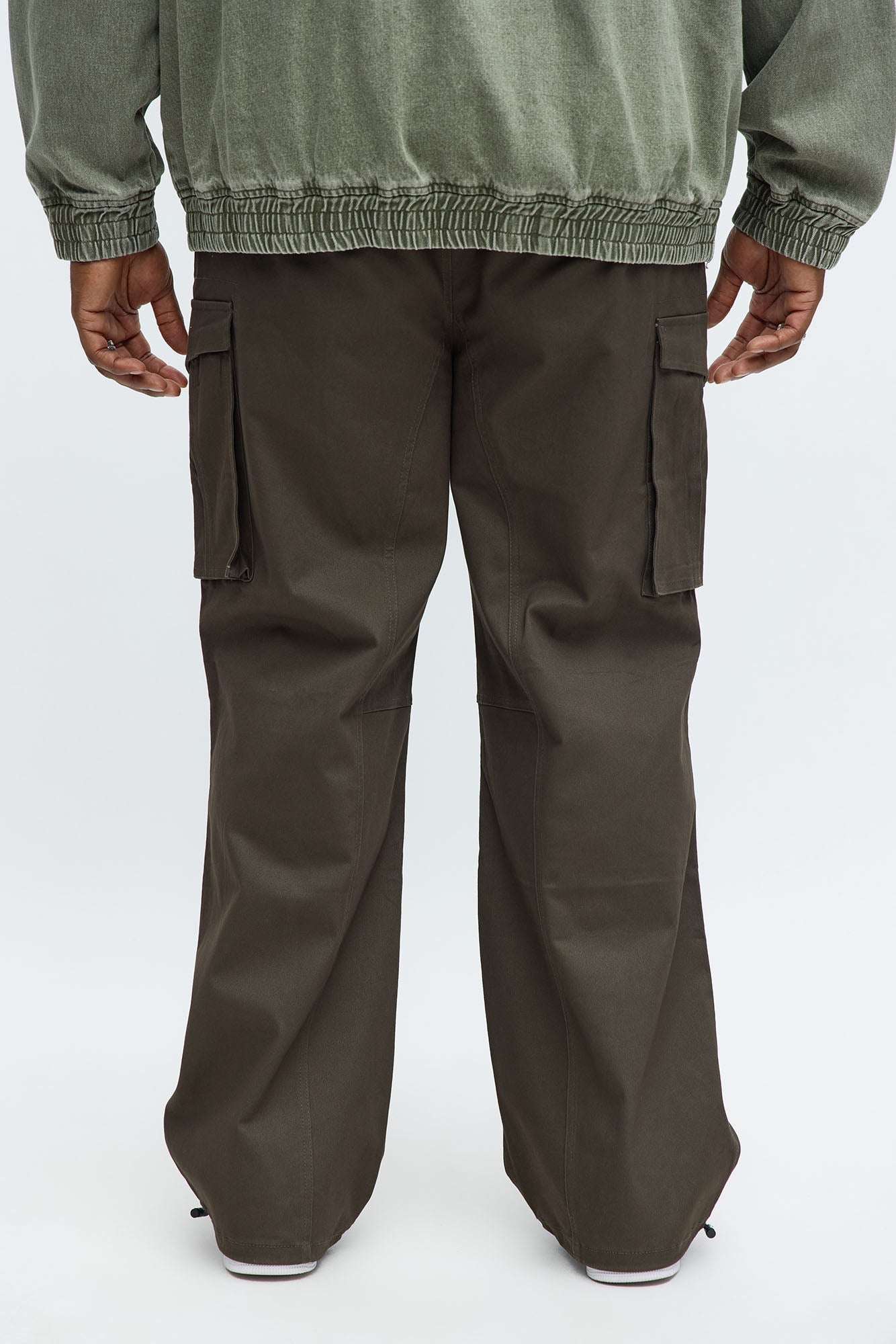 Baggy Summer Games Cargo Pants - Olive