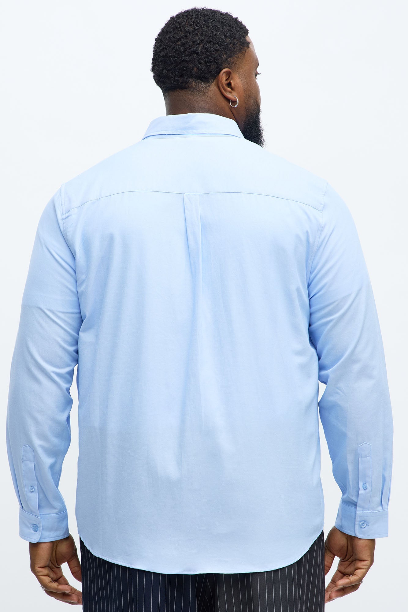 Oxford Long Sleeve Shirt - Light Blue