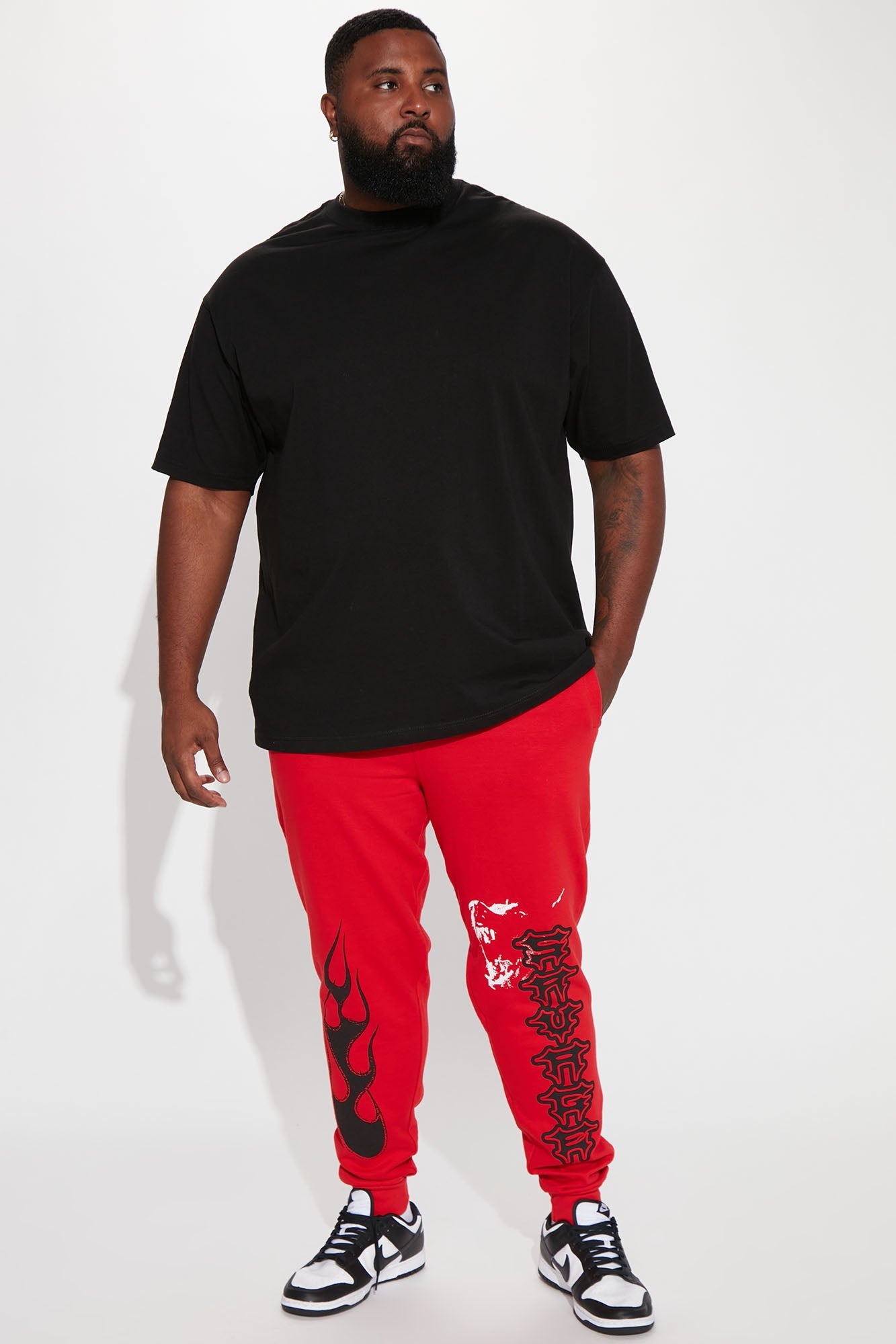 Oversized Heavyweight Tee 240GSM - Black