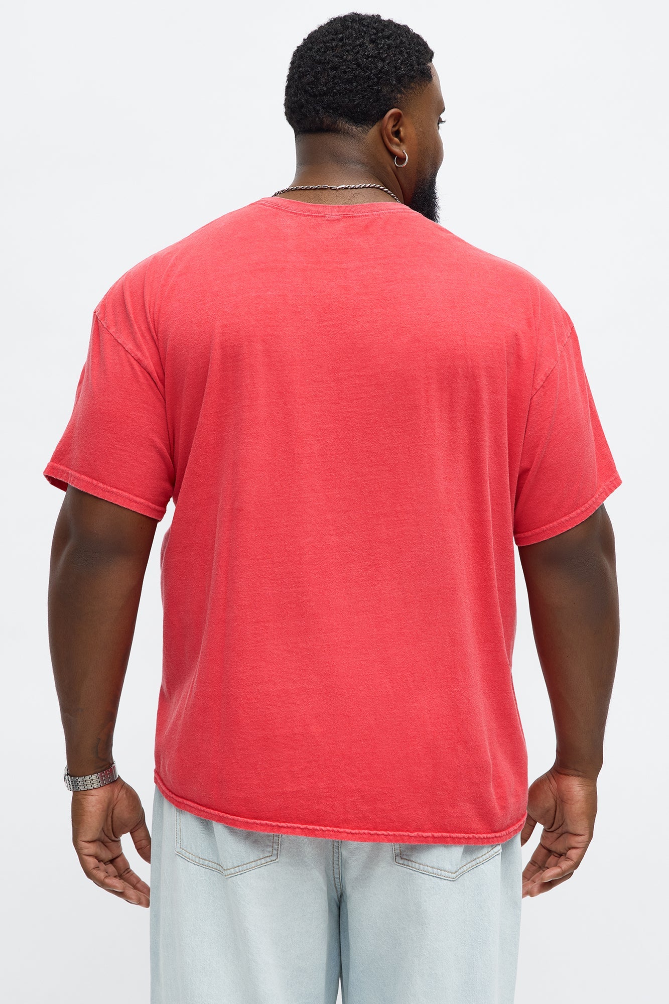 Dennis Rodman The Worm Short Sleeve Tee - Red