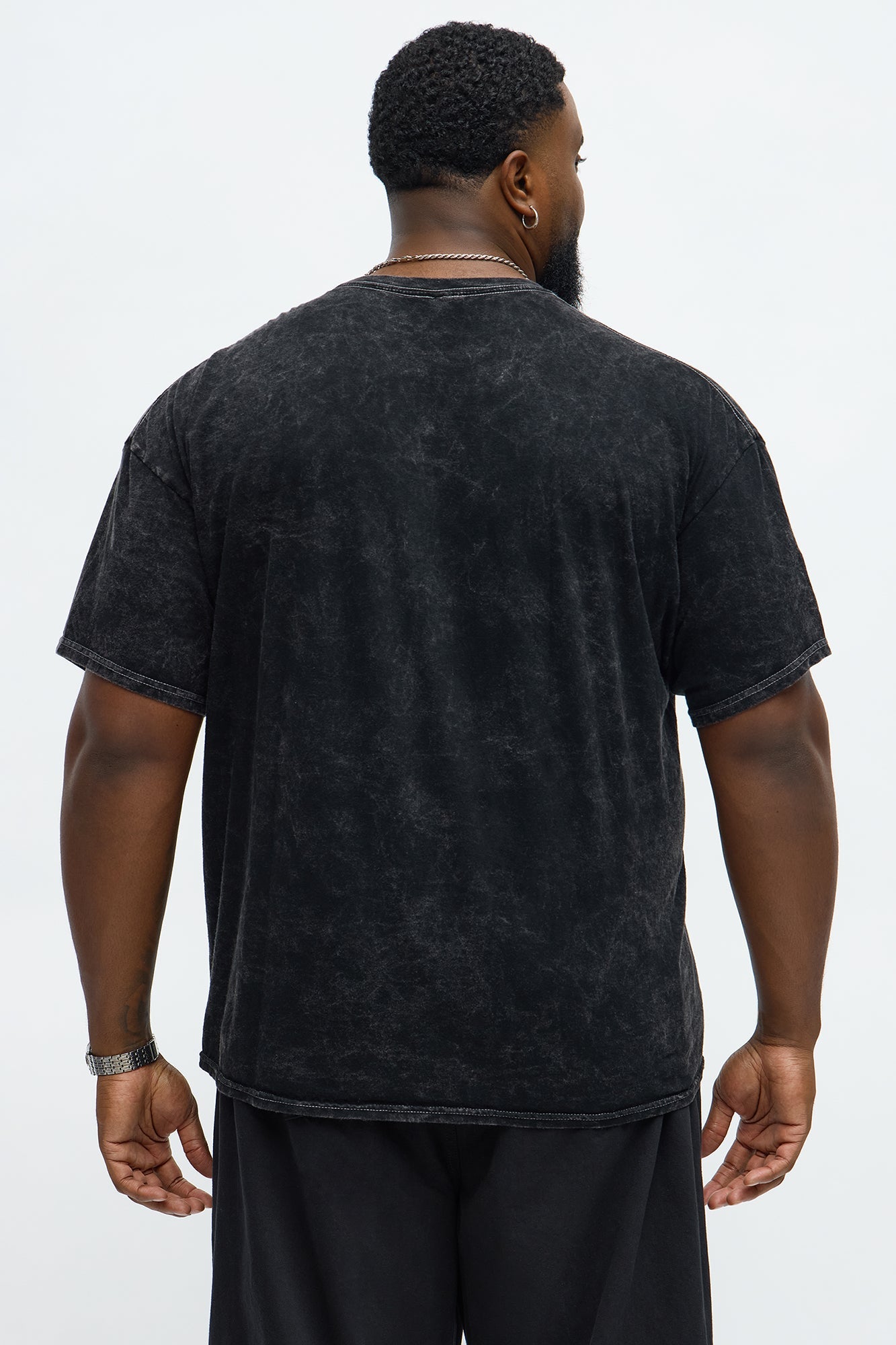 Chevy Corvette Red Sting Ray Short Sleeve Tee - Black Wash