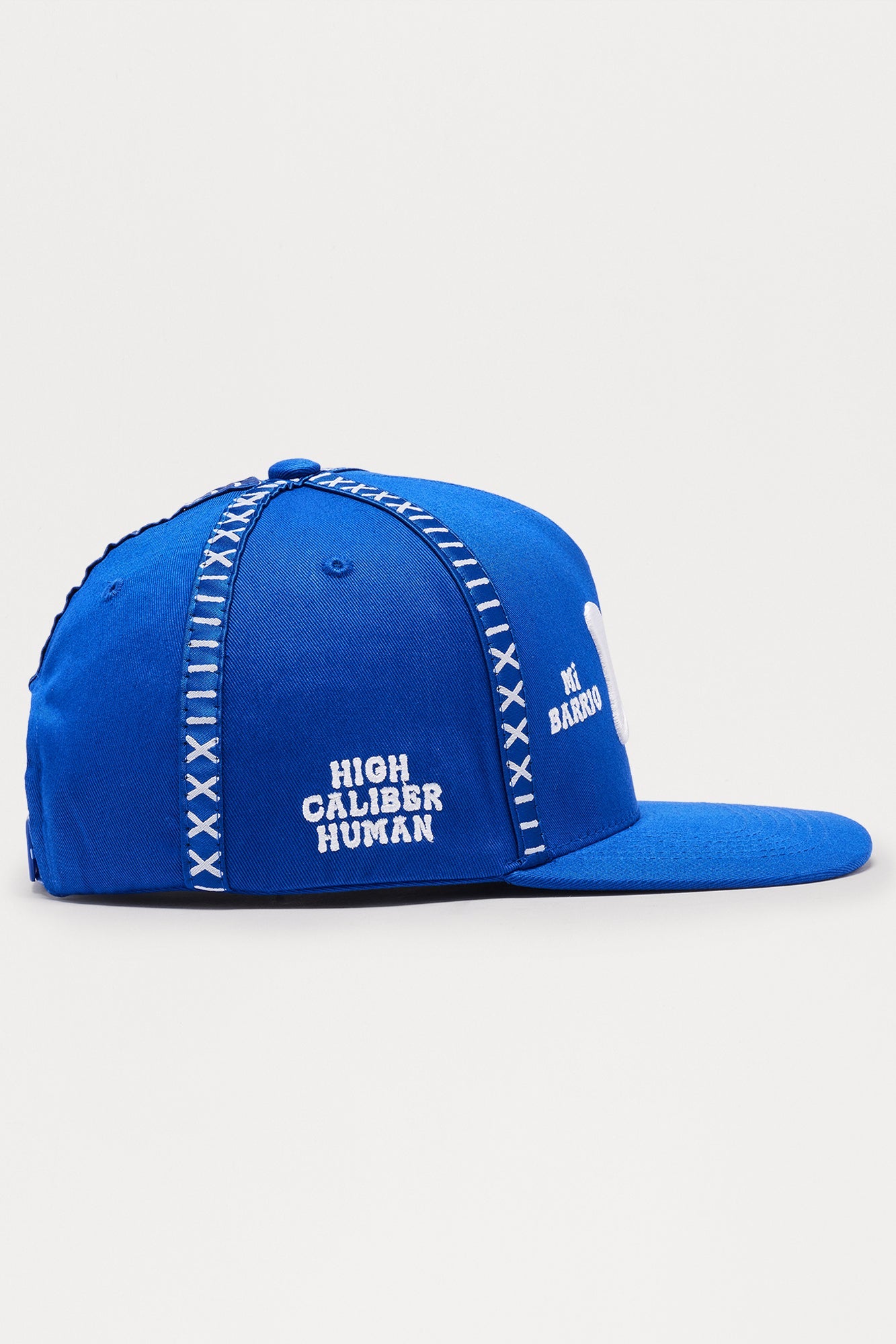 El Barrio Stitch Structured Snapback Hat - Blue