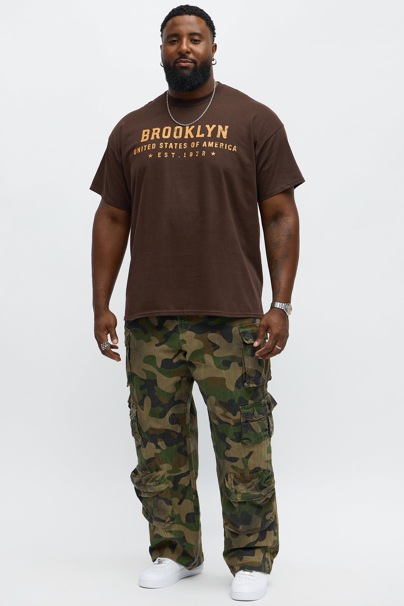 No Sleep Till Brooklyn Short Sleeve Tee - Chocolate