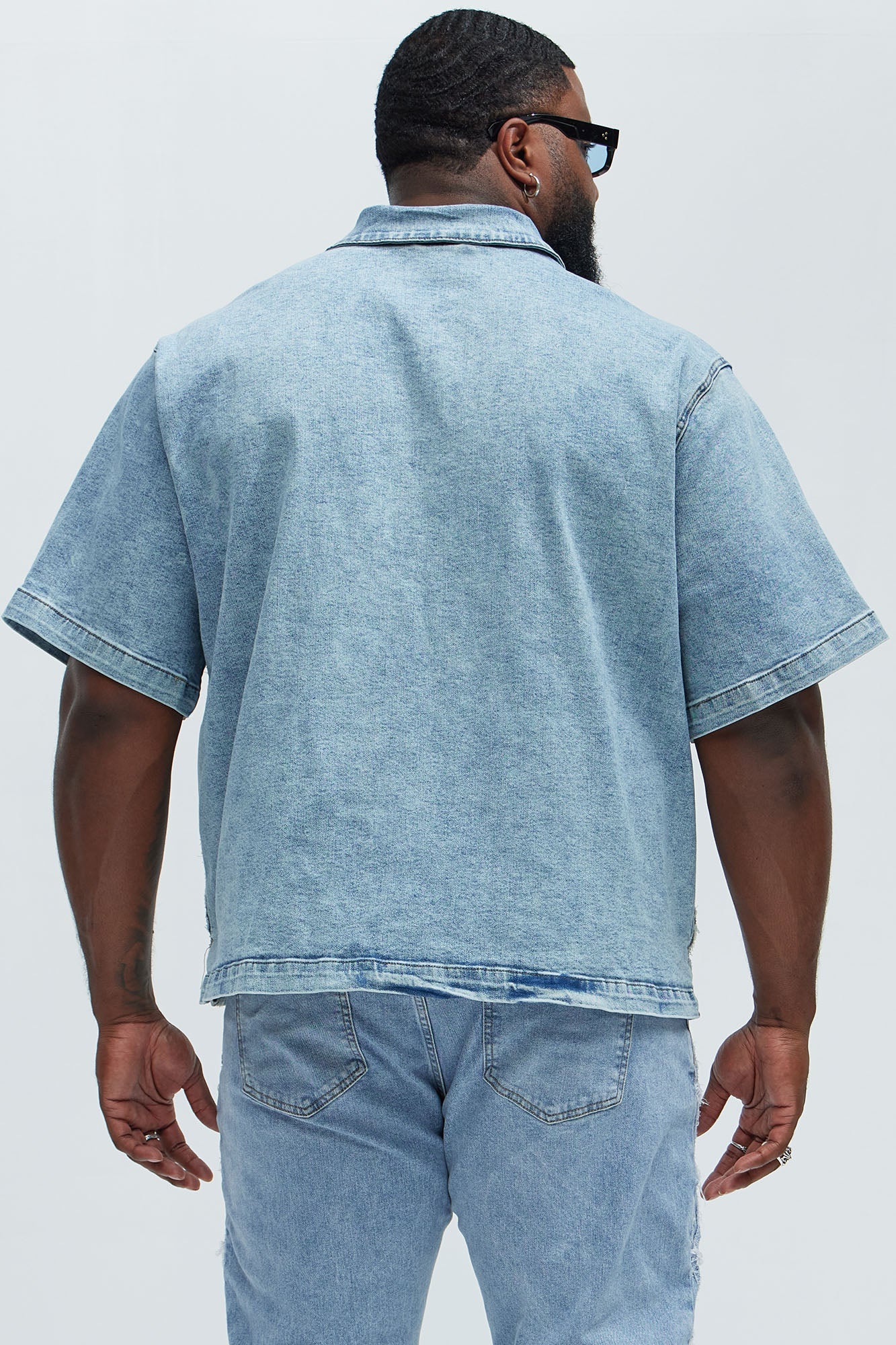 Interstellar Denim Shirt - Light Wash