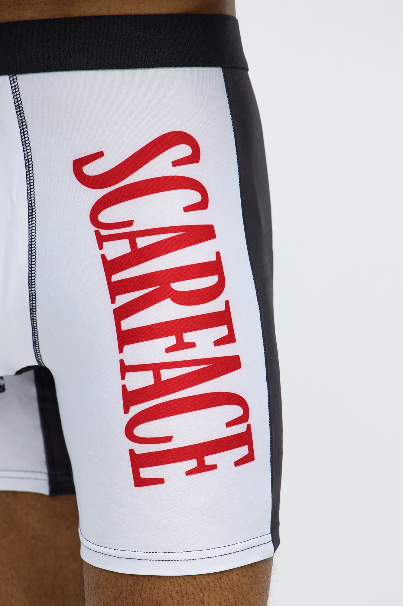 VHS Packaged Scarface Classic Boxer Brief - White/Black