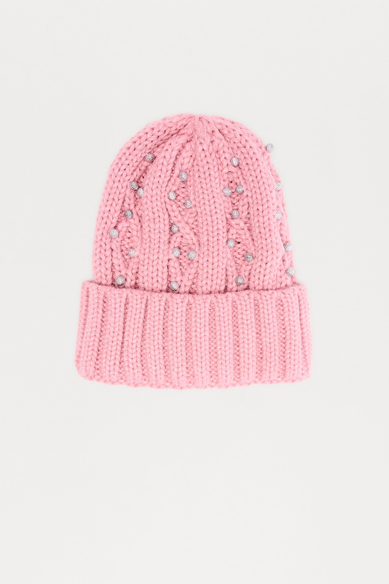 Leave A Little Sparkle Beanie - Pink