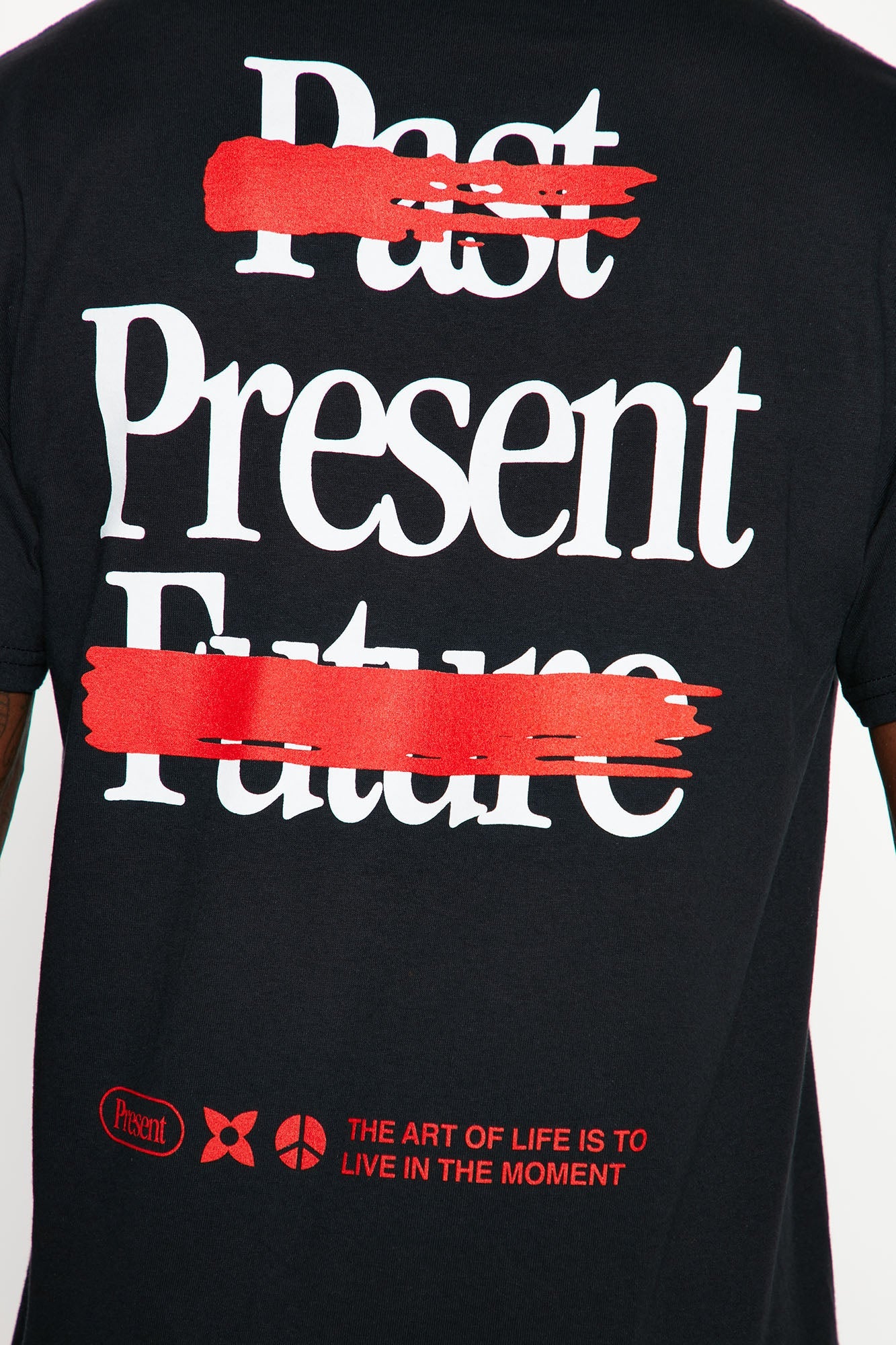 Be Present Short Sleeve Tee - Black