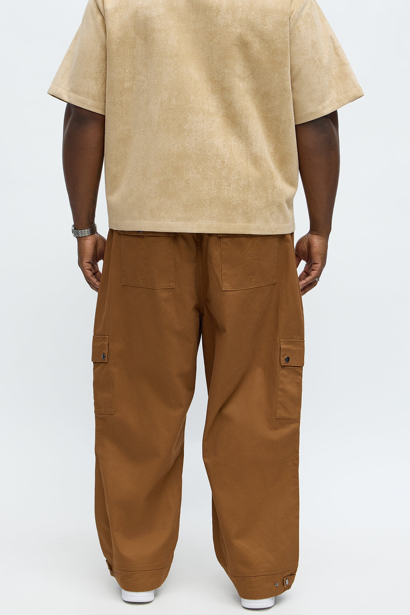 Baggy Talk My Walk Cargo Pant - Brown