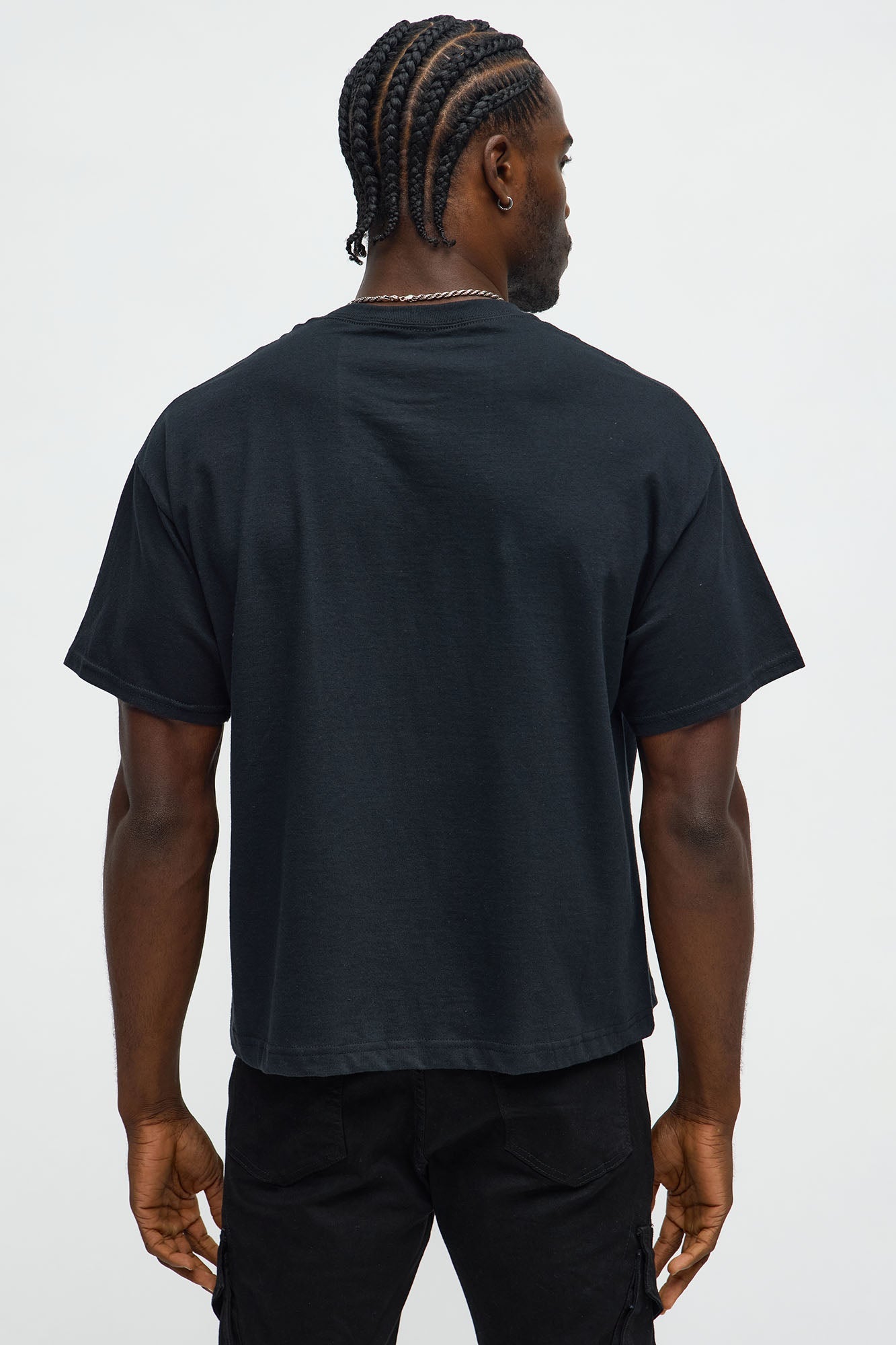 Raw Power Boxy Short Sleeve Tee - Black