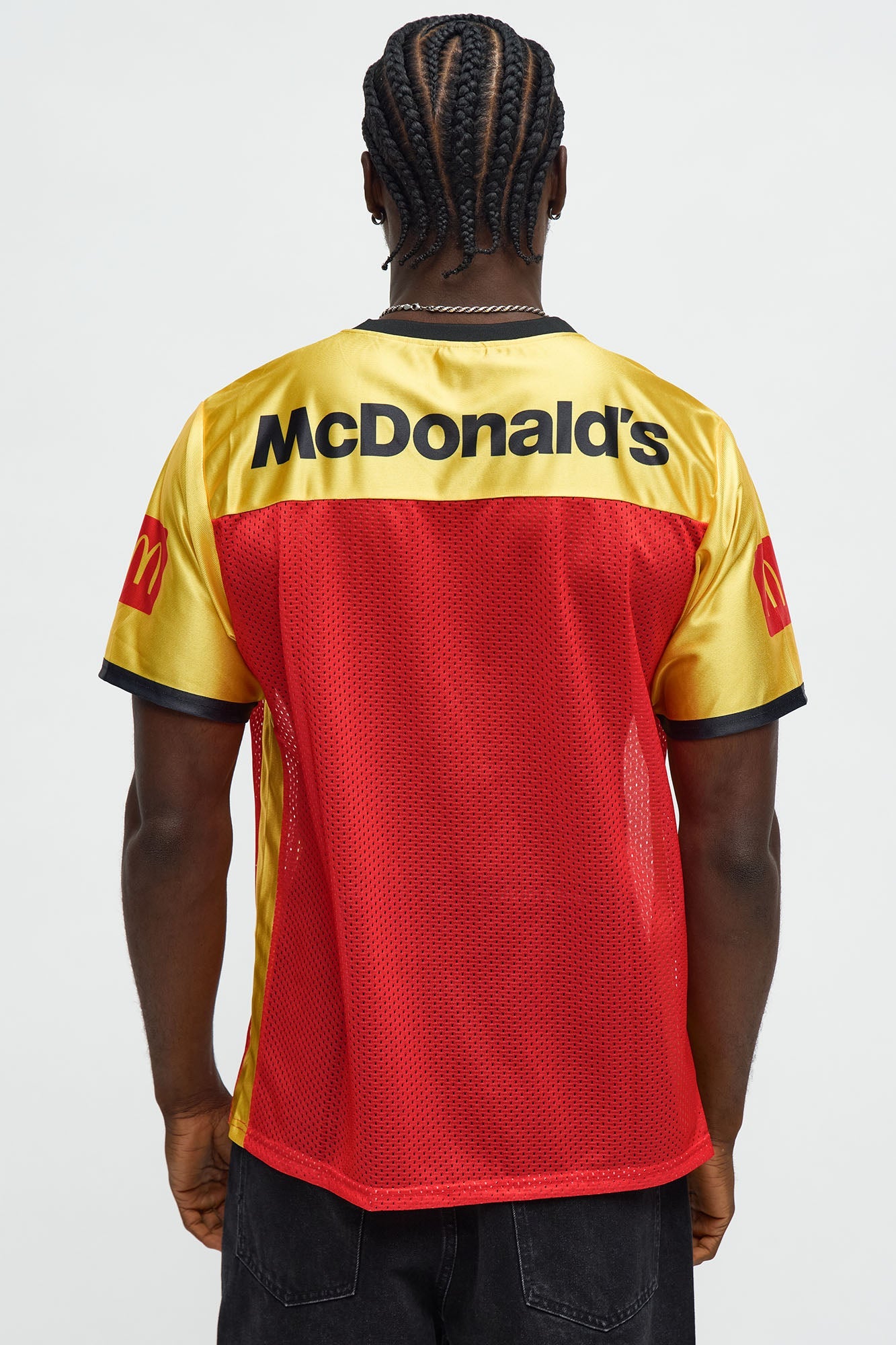 McDonalds Relaxed Logo Jersey Tee - Gold/Red