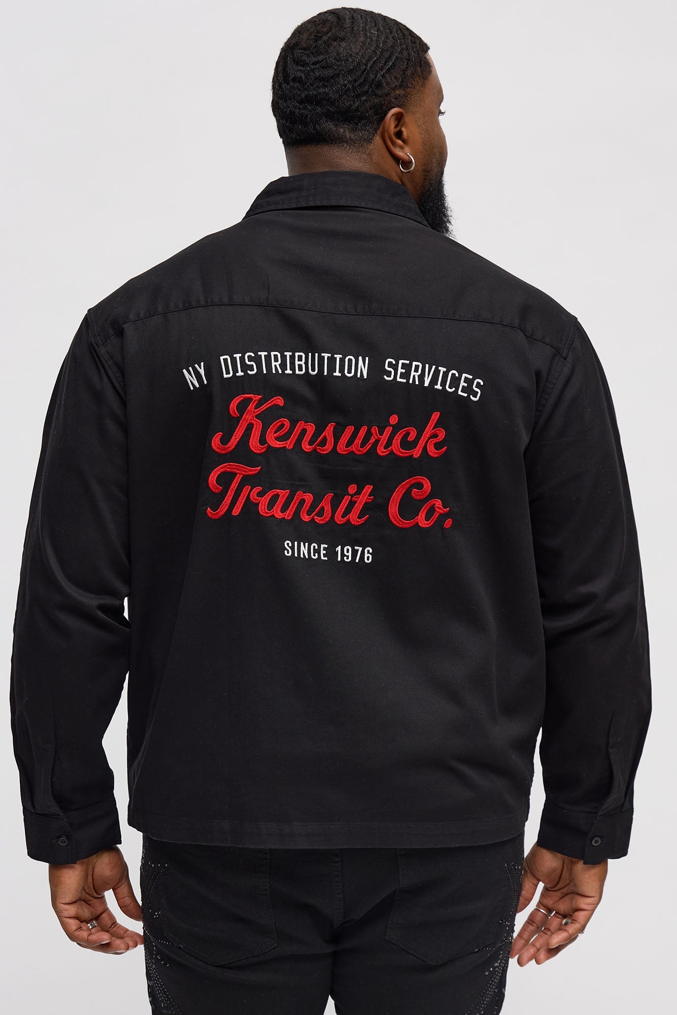 Kenswik Short Sleeve Button Up Shirt - Black