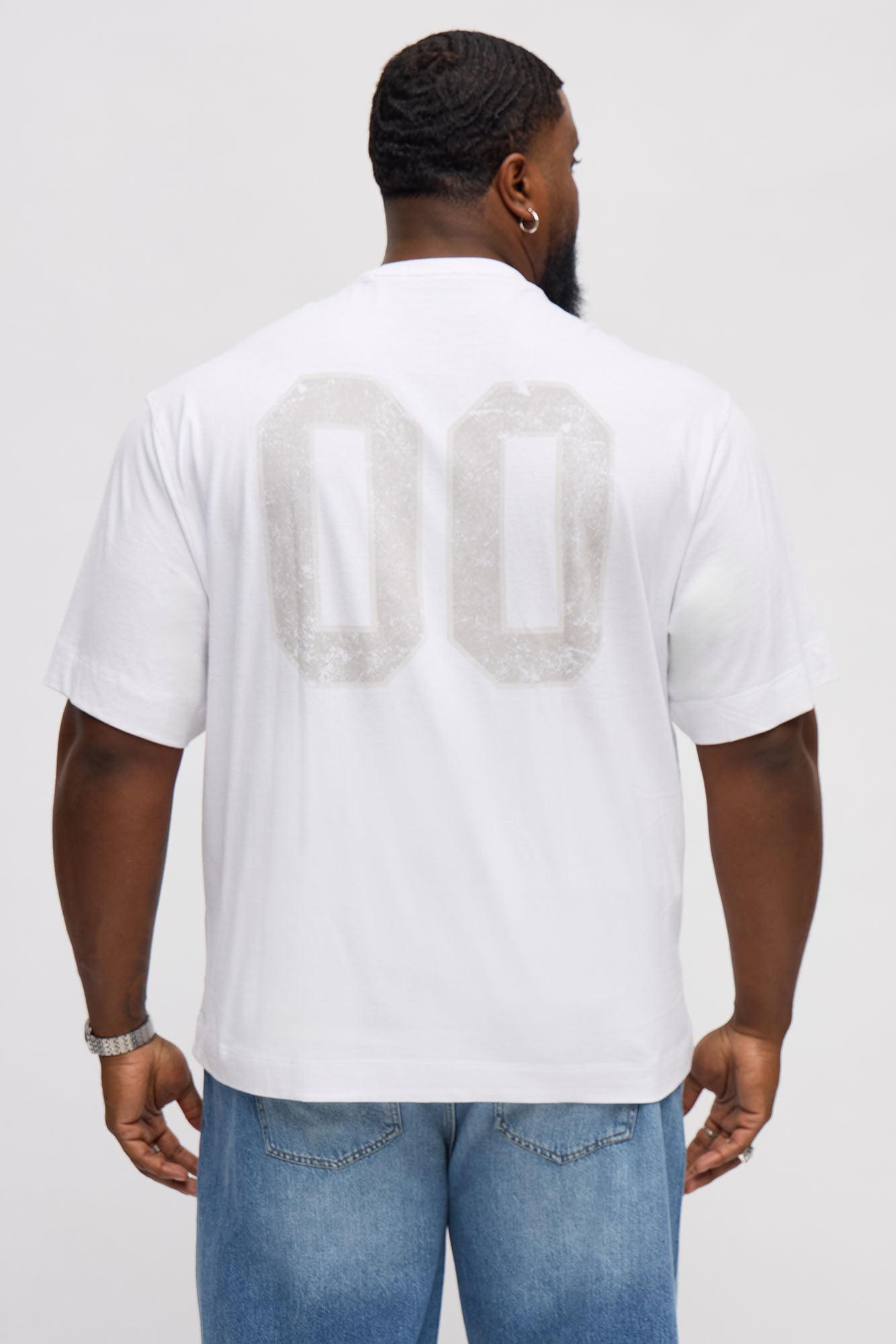 NY 00 Jersey Tee - White