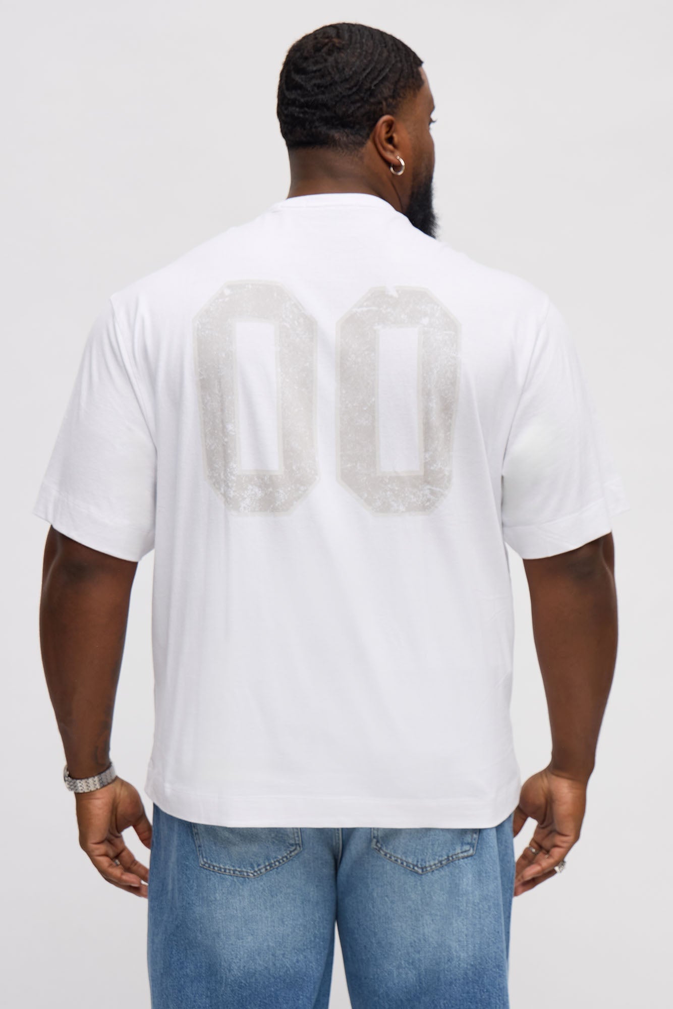 NY 00 Jersey Tee - White