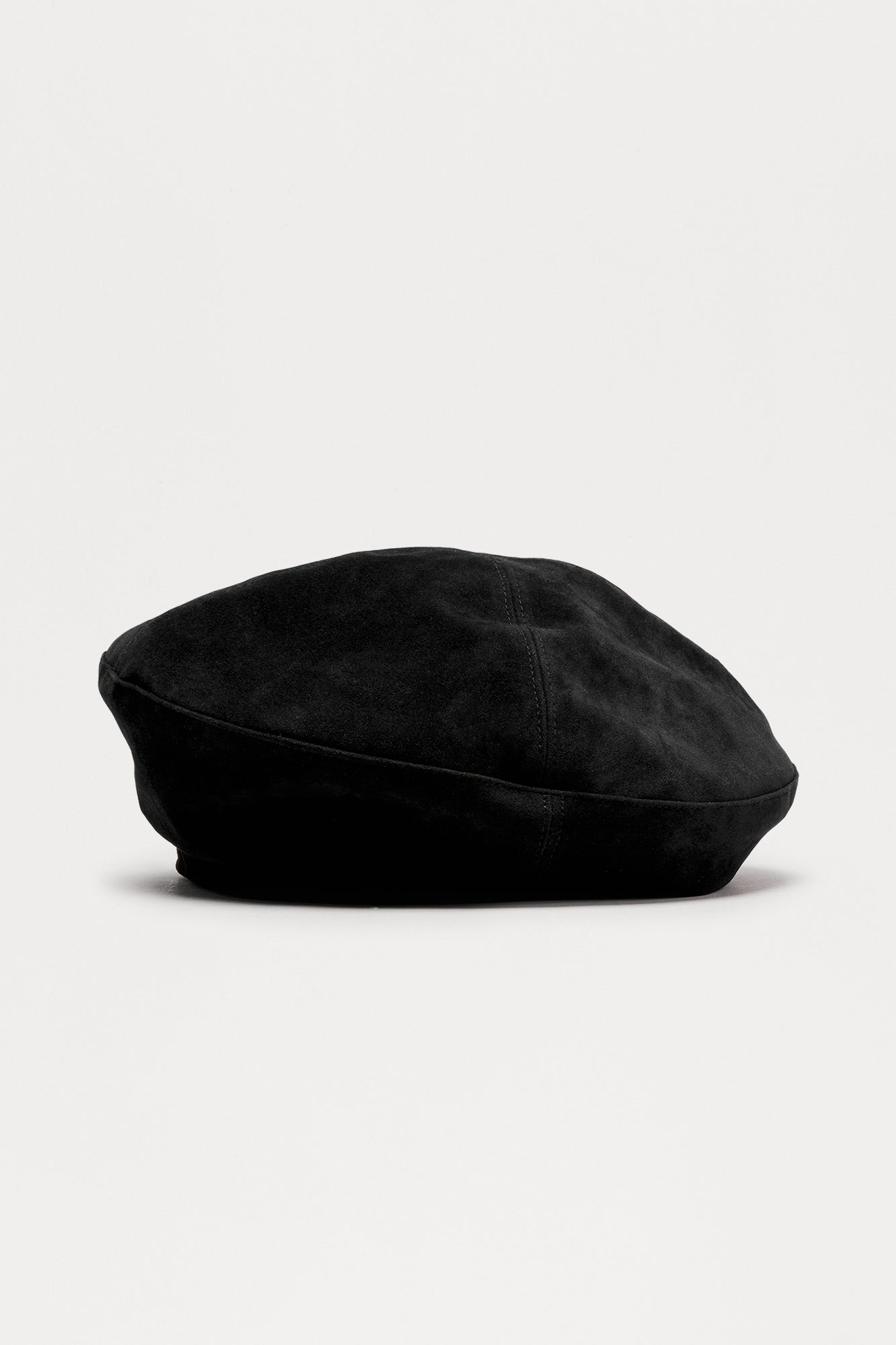 Muse Topper Velvet Beret - Black