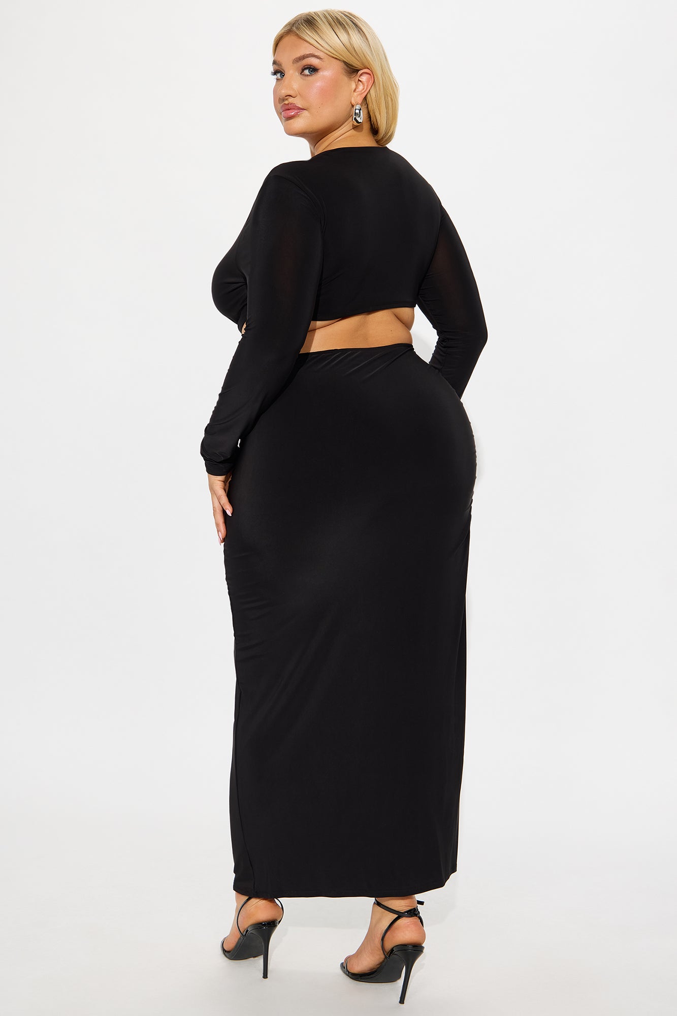 Obsessed Much Maxi Dress - Black
