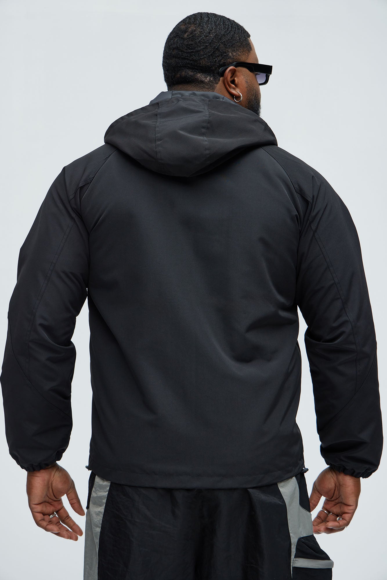 Go Wild Lightweight Anorak Jacket - Black