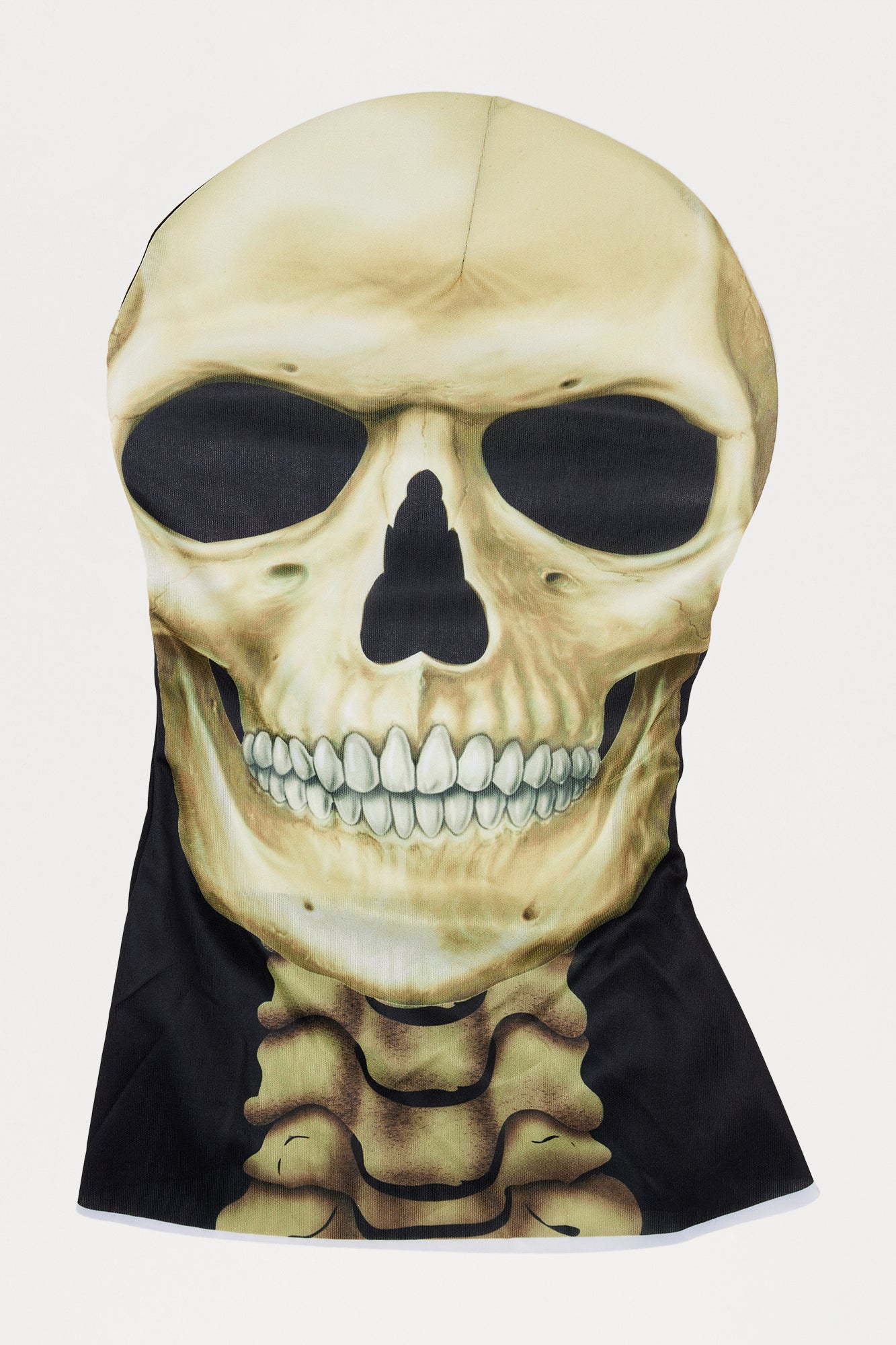 Skull Skin Mask Costume - Off White/combo