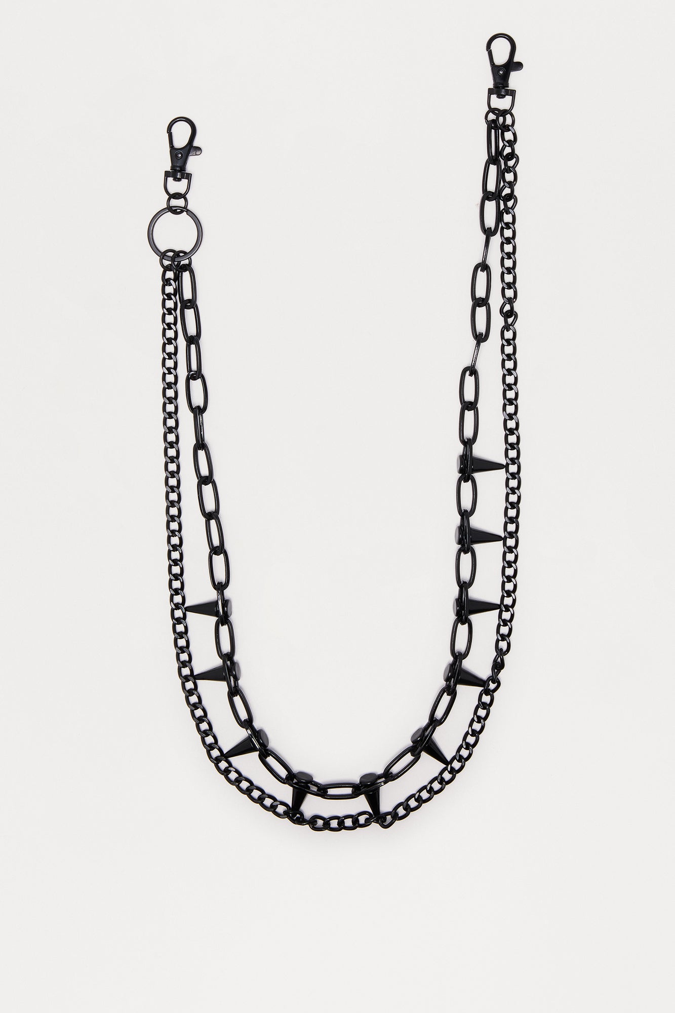 Legend Stacked Pant Chain - Black