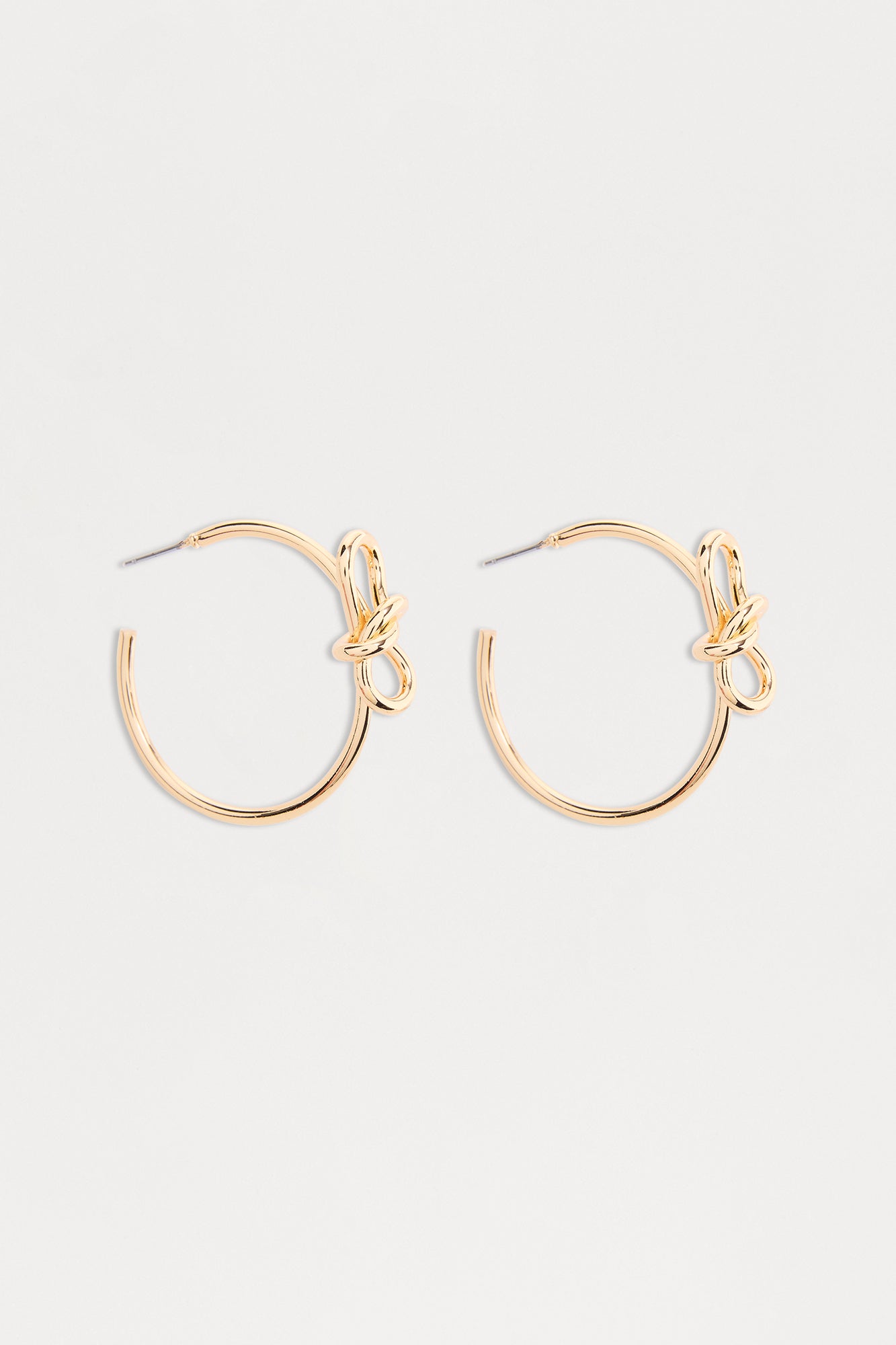 Committed To It Hoop Earrings - Gold