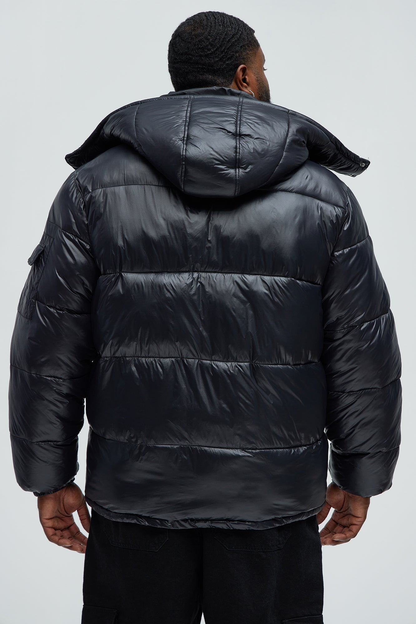 Nixer Puffer Jacket - Black