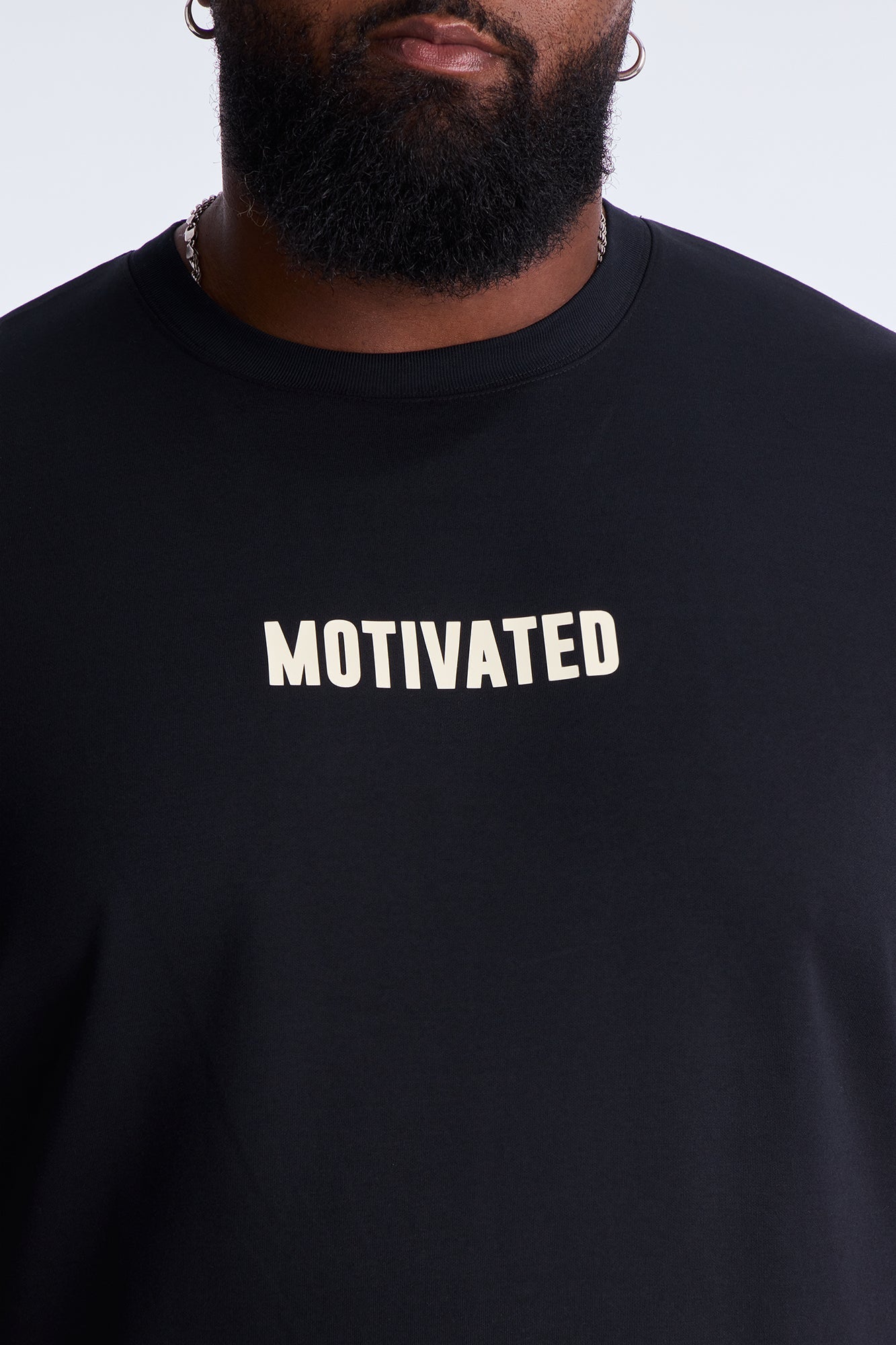 Motivated Everyday Knit Tee - Black