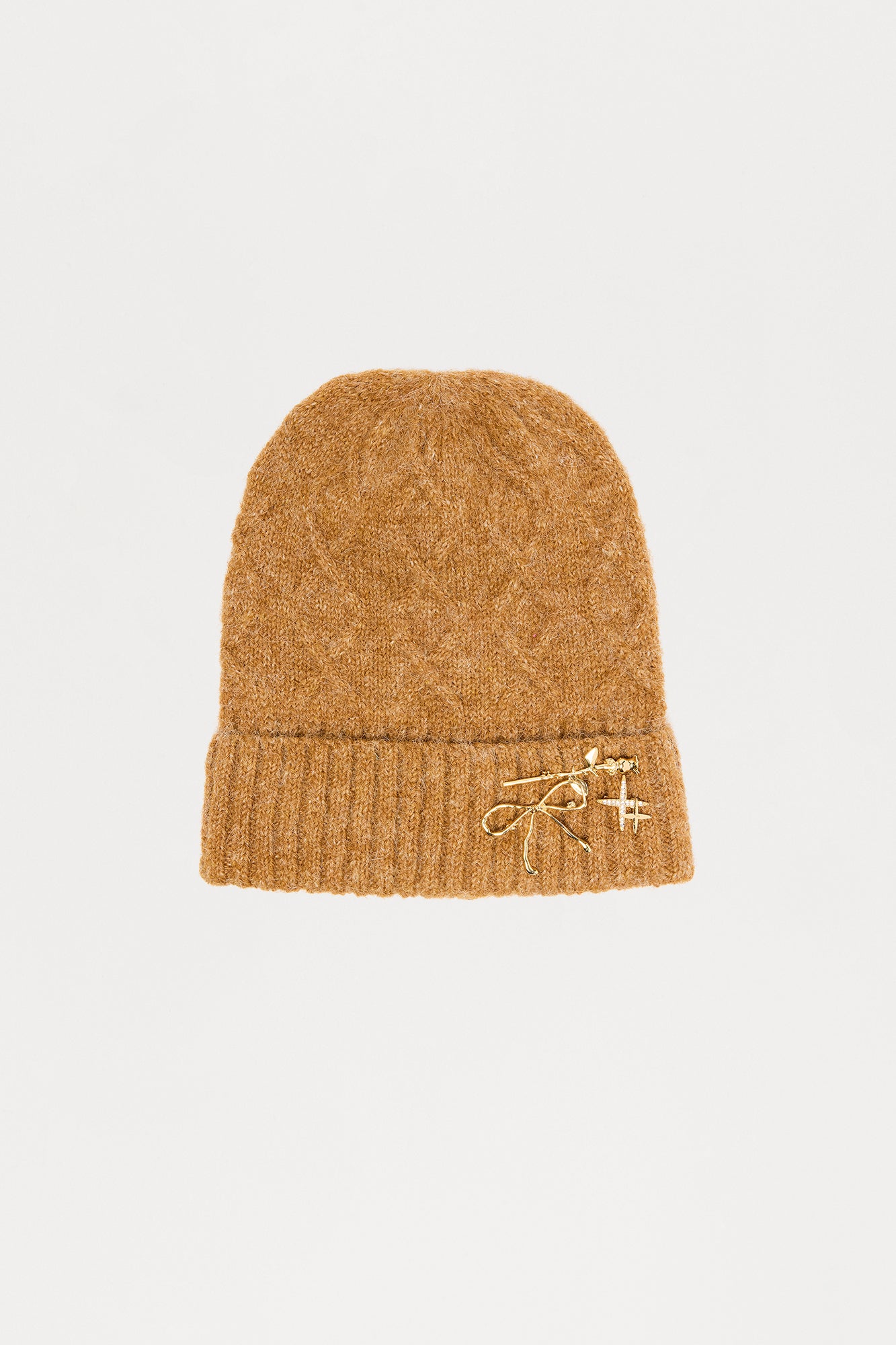 Charming Things Beanie - Brown