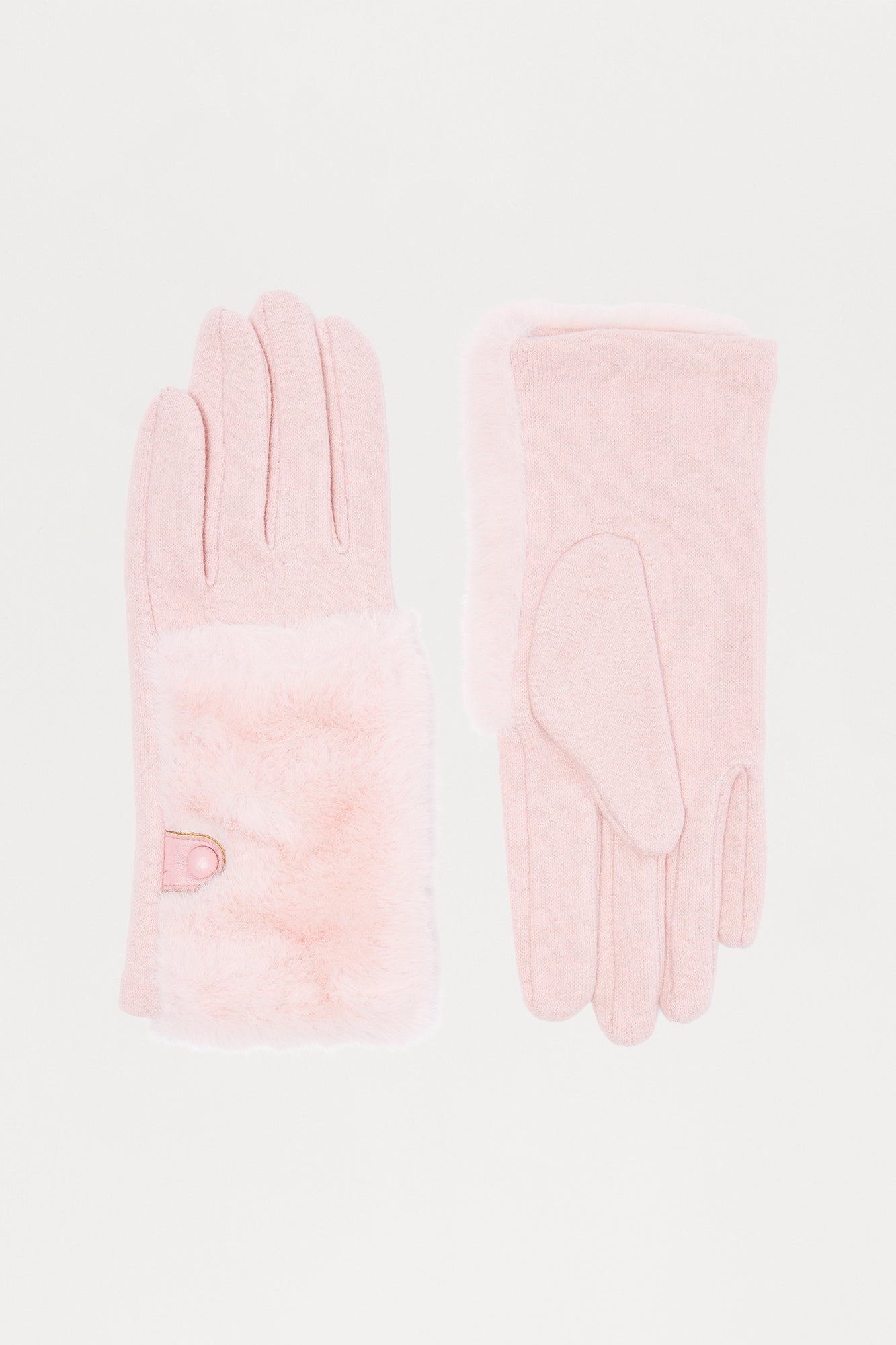 Keep Me Warm Gloves - Pink