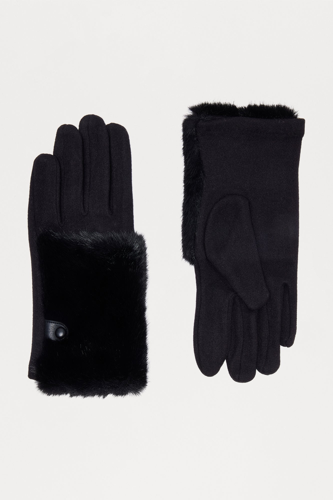 Keep Me Warm Gloves - Black