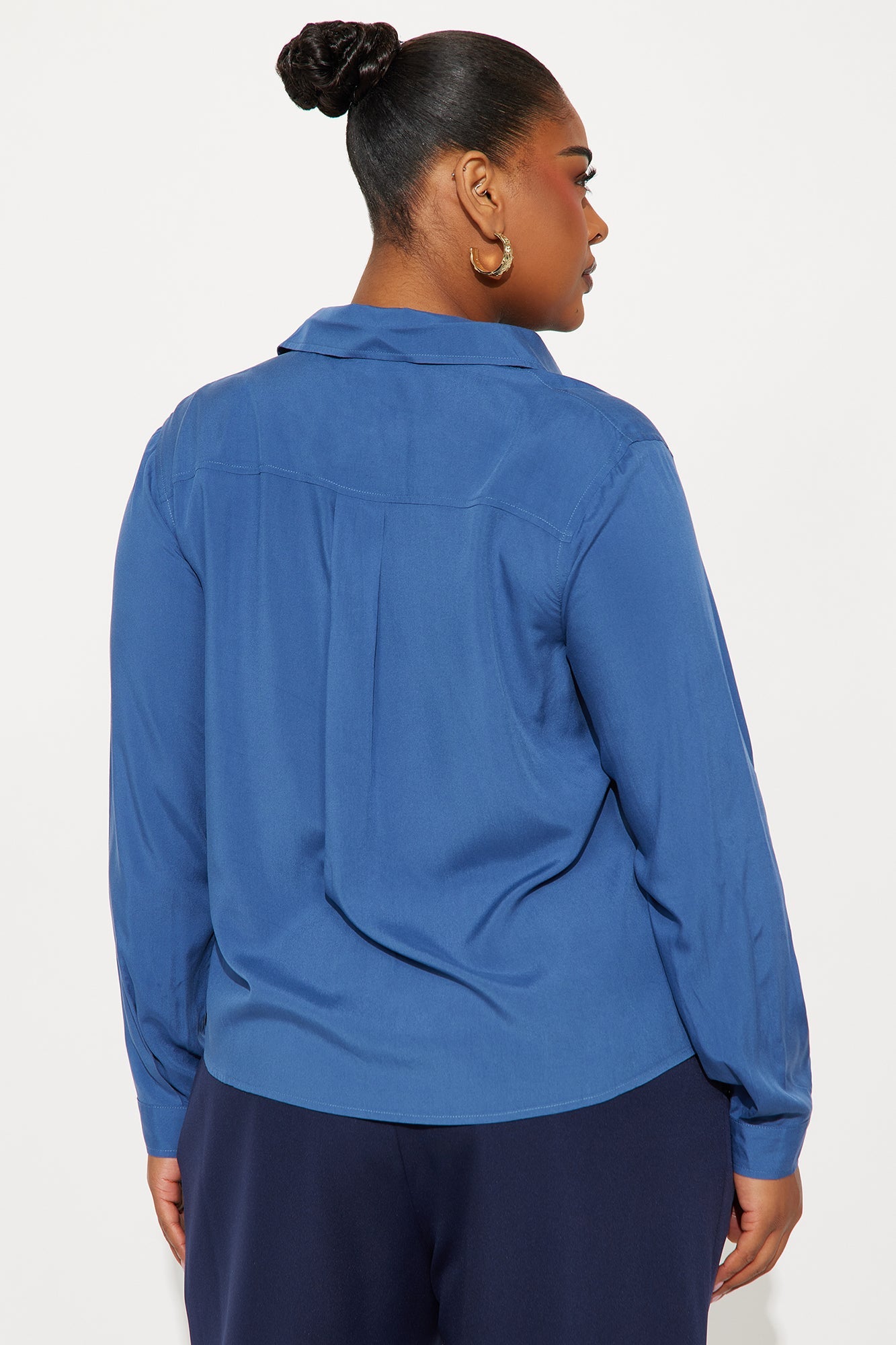 You Better Work Shirt II - Dusty Blue