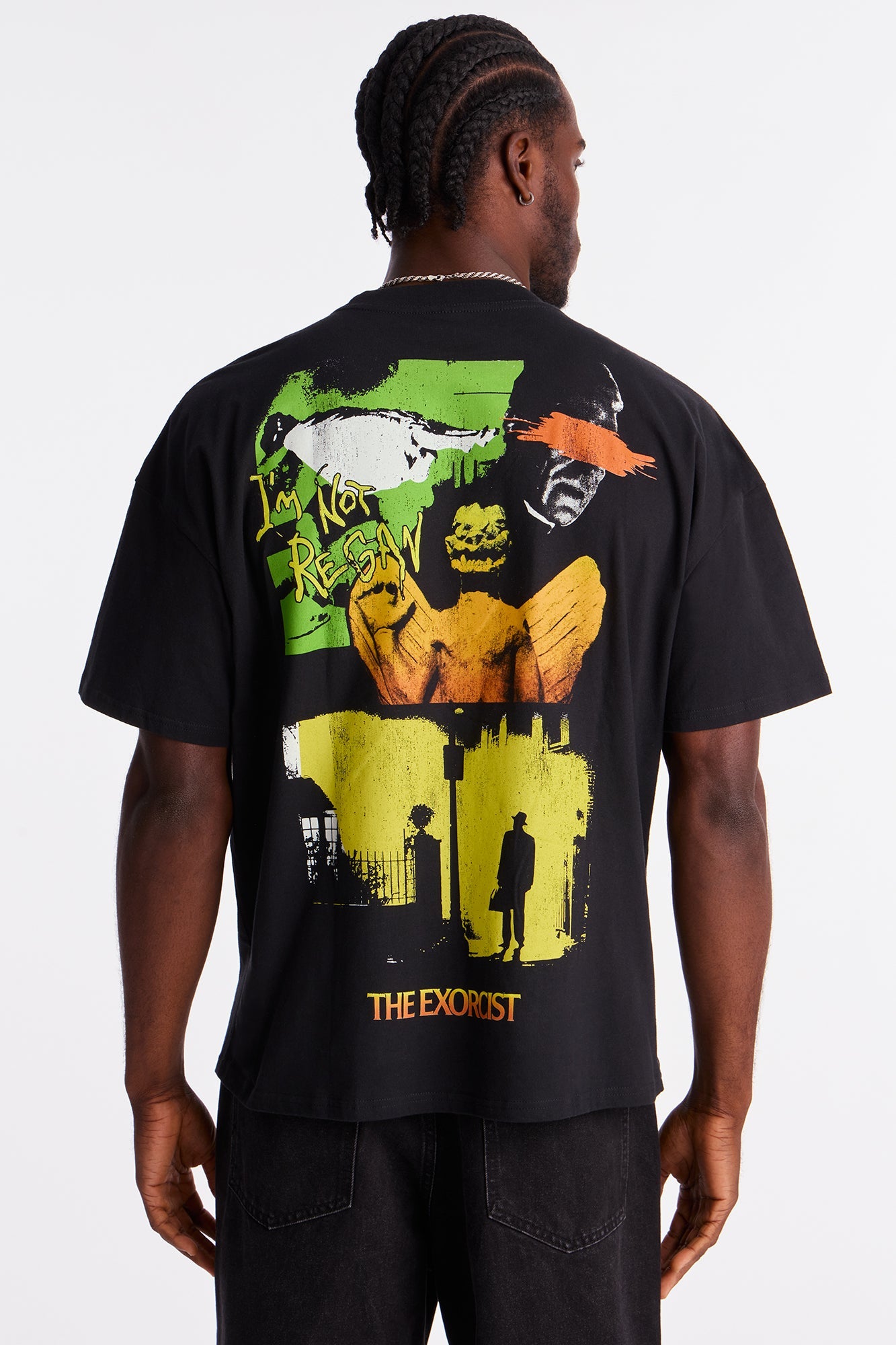 The Exorcist I'm Not Regan Short Sleeve Tee - Black