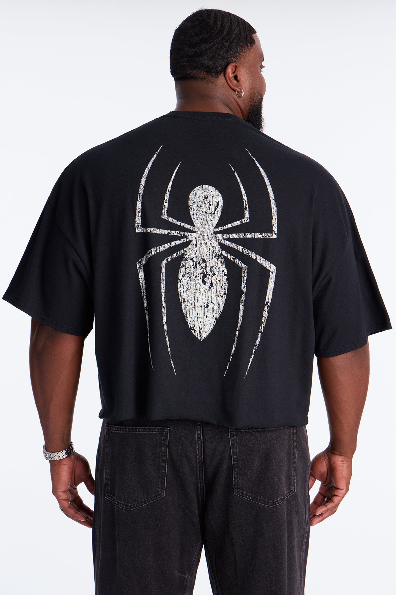 Spiderman Webshooter Short Sleeve Tee - Black
